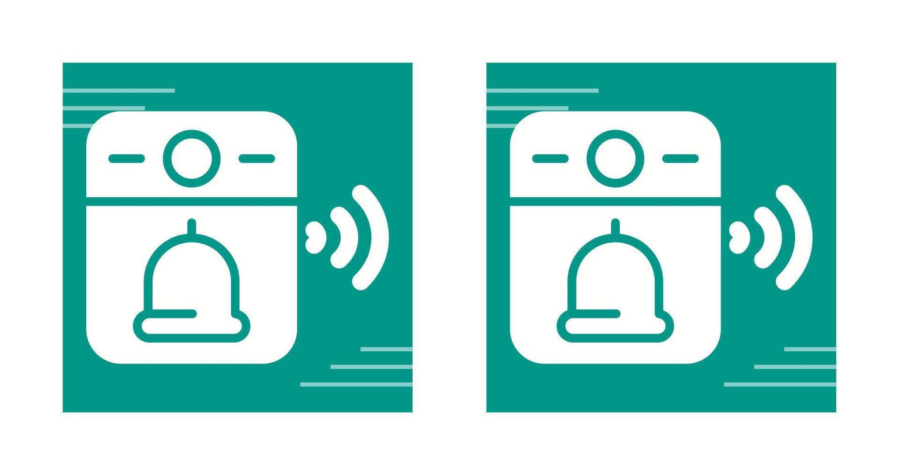 Video Doorbell Vector Icon