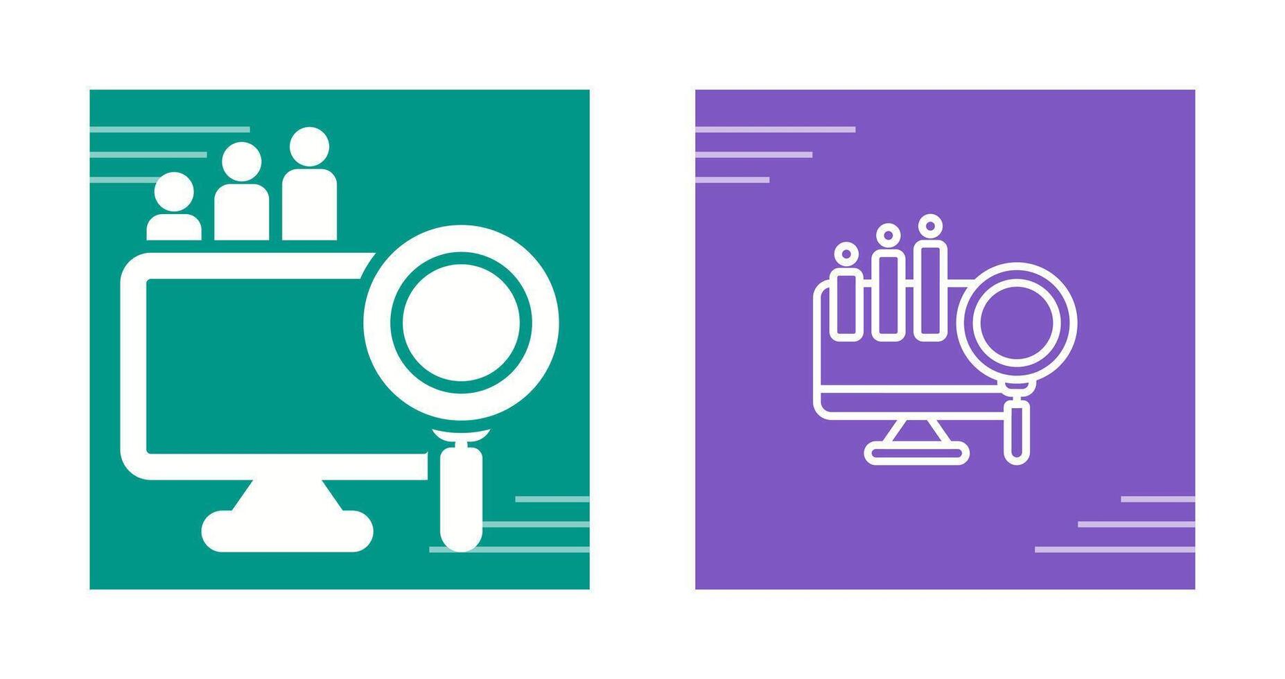 Big Data Analytics Vector Icon