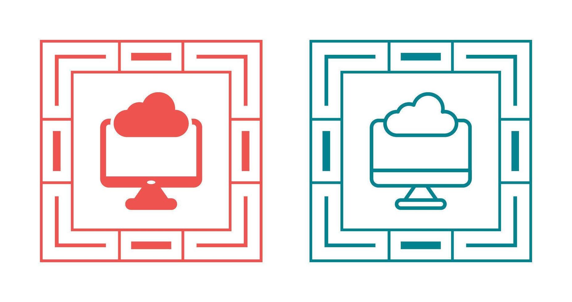 Edge Computing Vector Icon