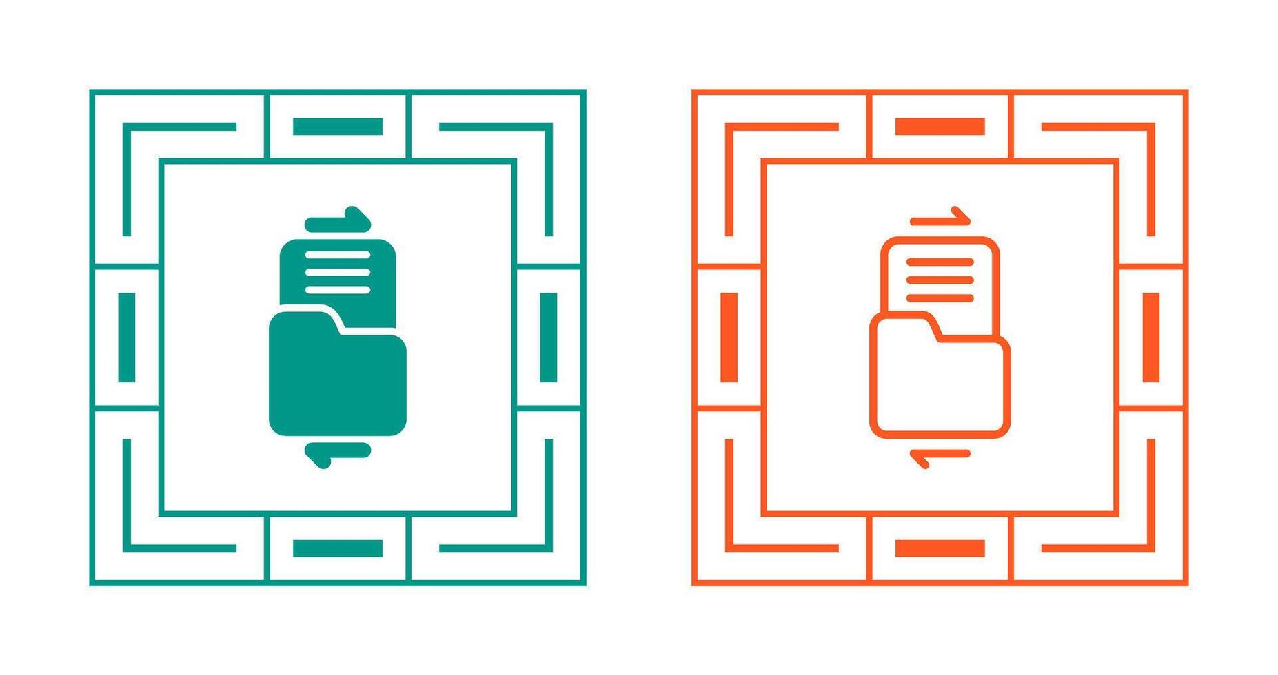 File Sharing Vector Icon