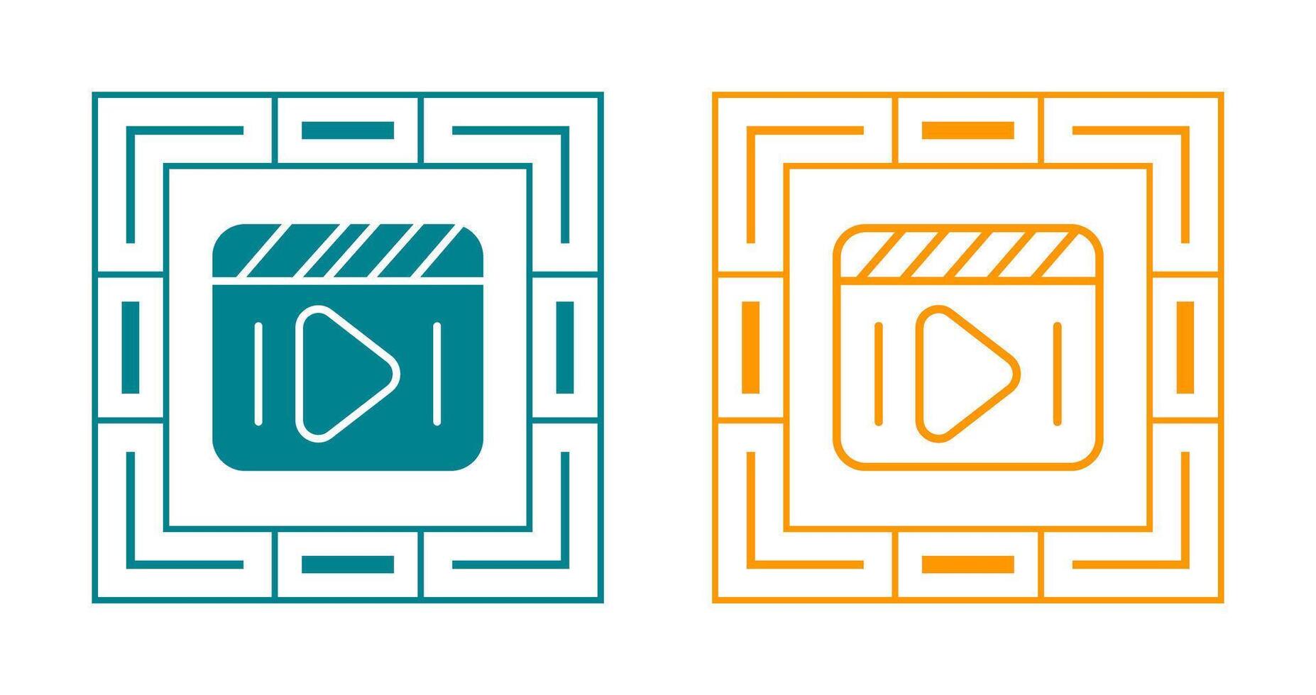 Clapperboard Vector Icon