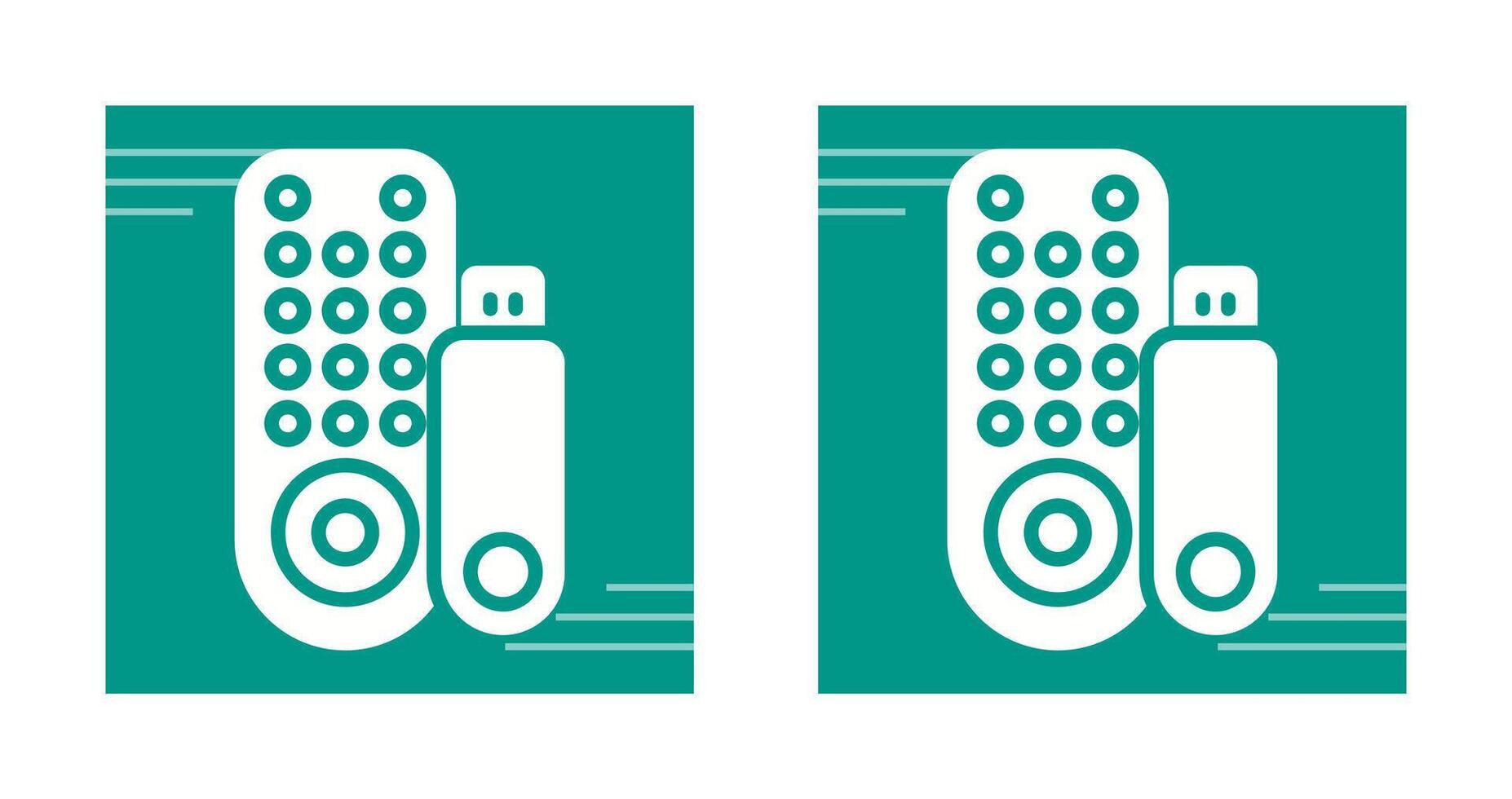 Streaming Stick Vector Icon