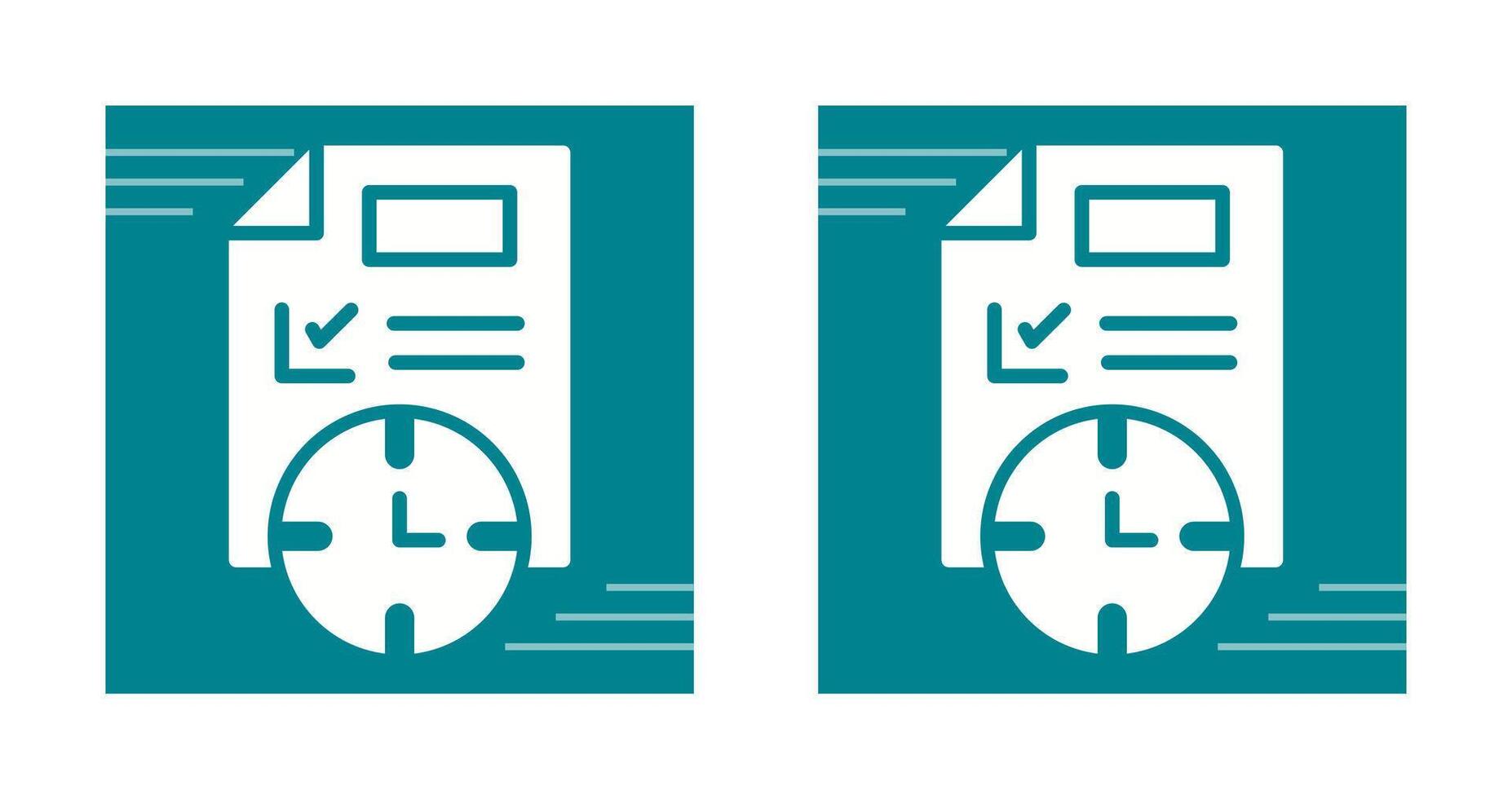 Deadline Vector Icon