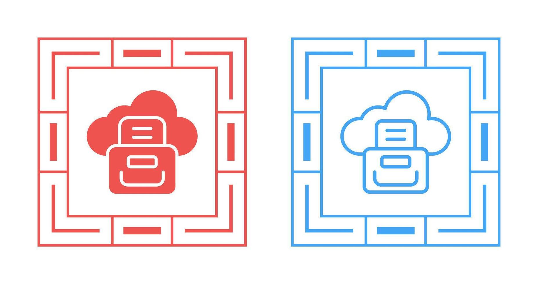 Cloud Compliance Vector Icon