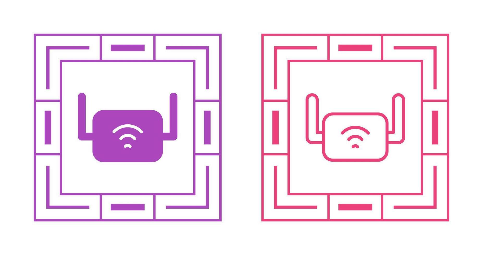 Wi-Fi Range Extender Vector Icon
