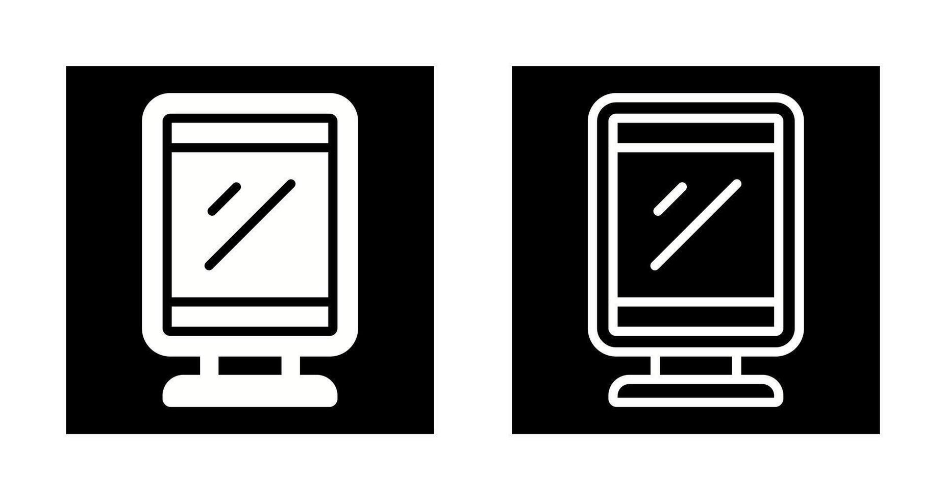 Desktop Vector Icon