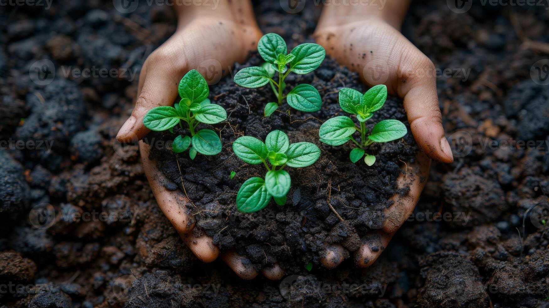 ai generado un ambiental tecnología concepto a apoyo sostenible desarrollo objetivos. empresa cooperación a invertir en el ambiente, social, y gobernancia asuntos. foto