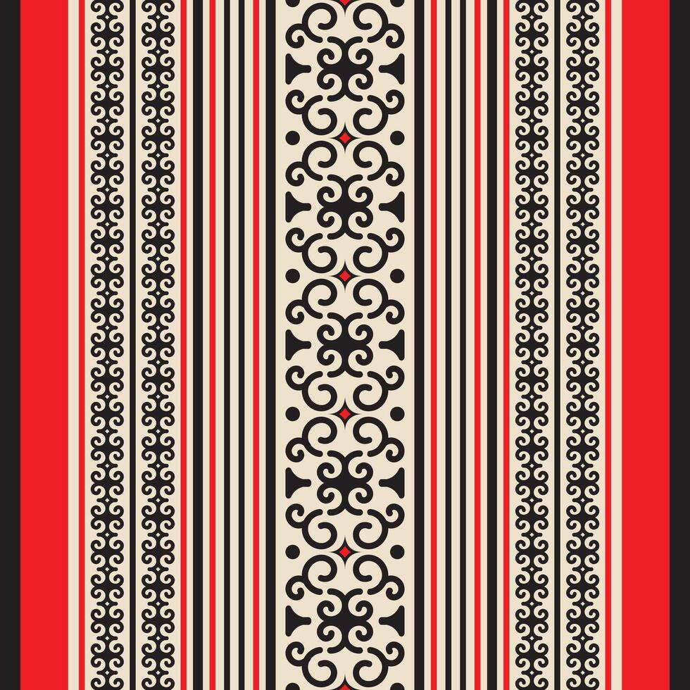 tribal Clásico étnico sin costura modelo. étnico geométrico vector antecedentes. tradicional ornamento retro estilo. diseño para textil, tela, ropa, cortina, alfombra, ornamento, envase.