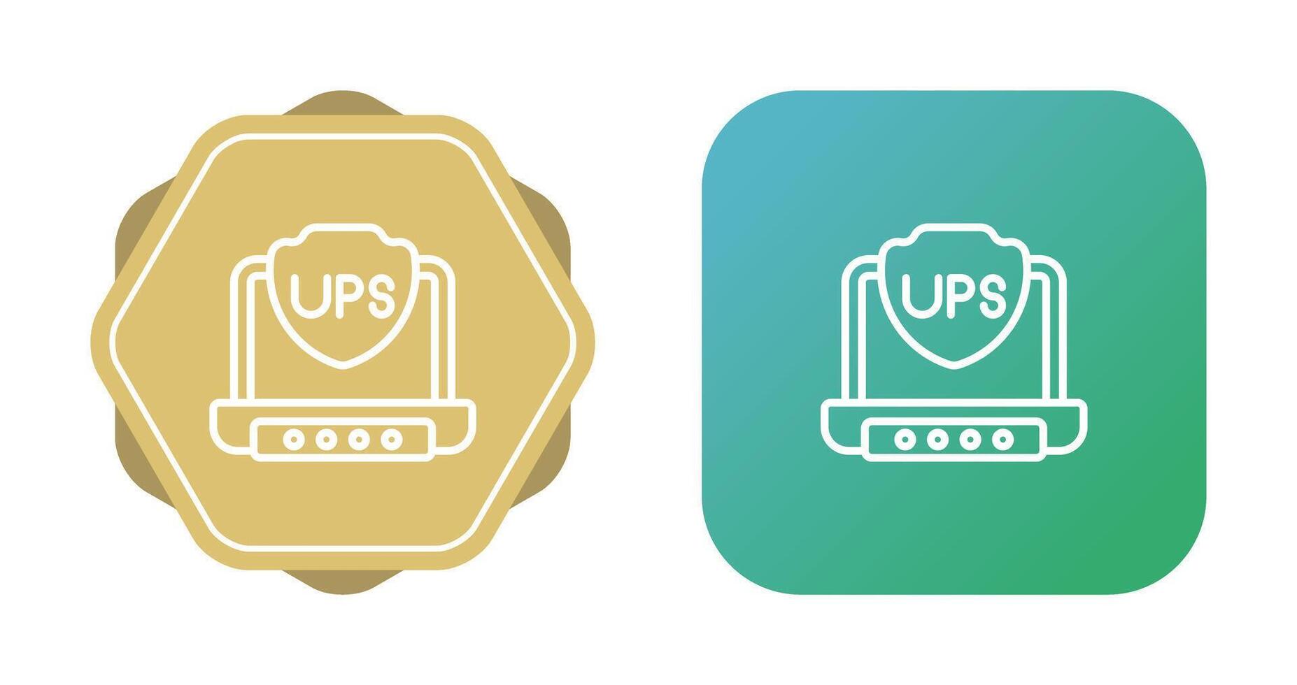 UPS Vector Icon