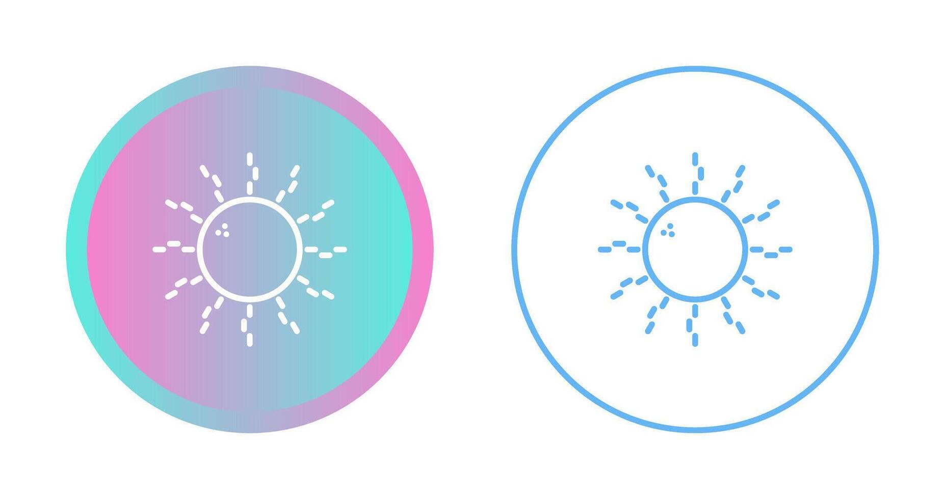 Sun Vector Icon