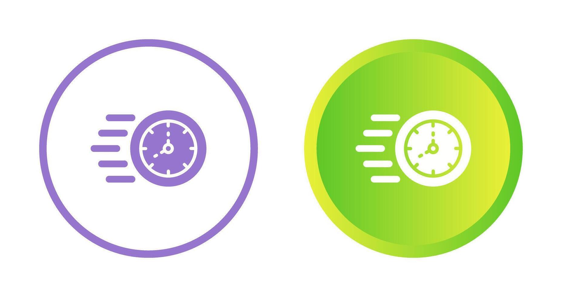 Time Fast Vector Icon