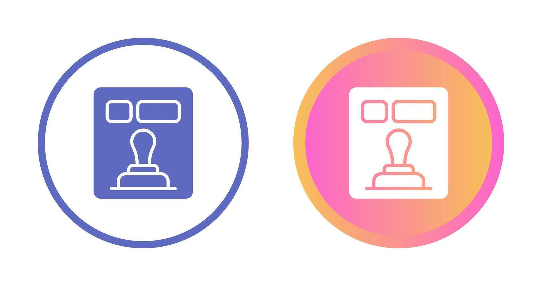 Stamp Tool Vector Icon