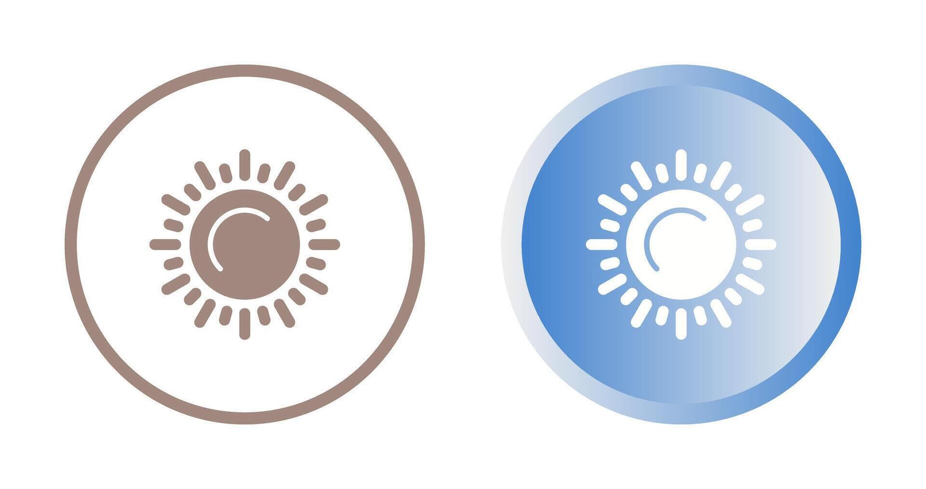 Sun Vector Icon