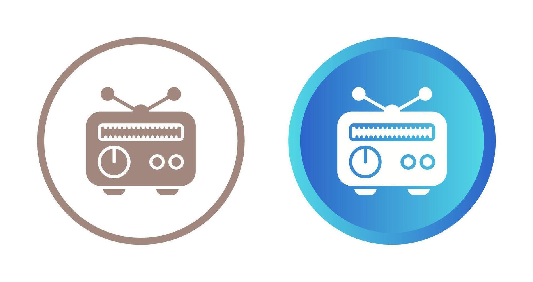Radio Vector Icon