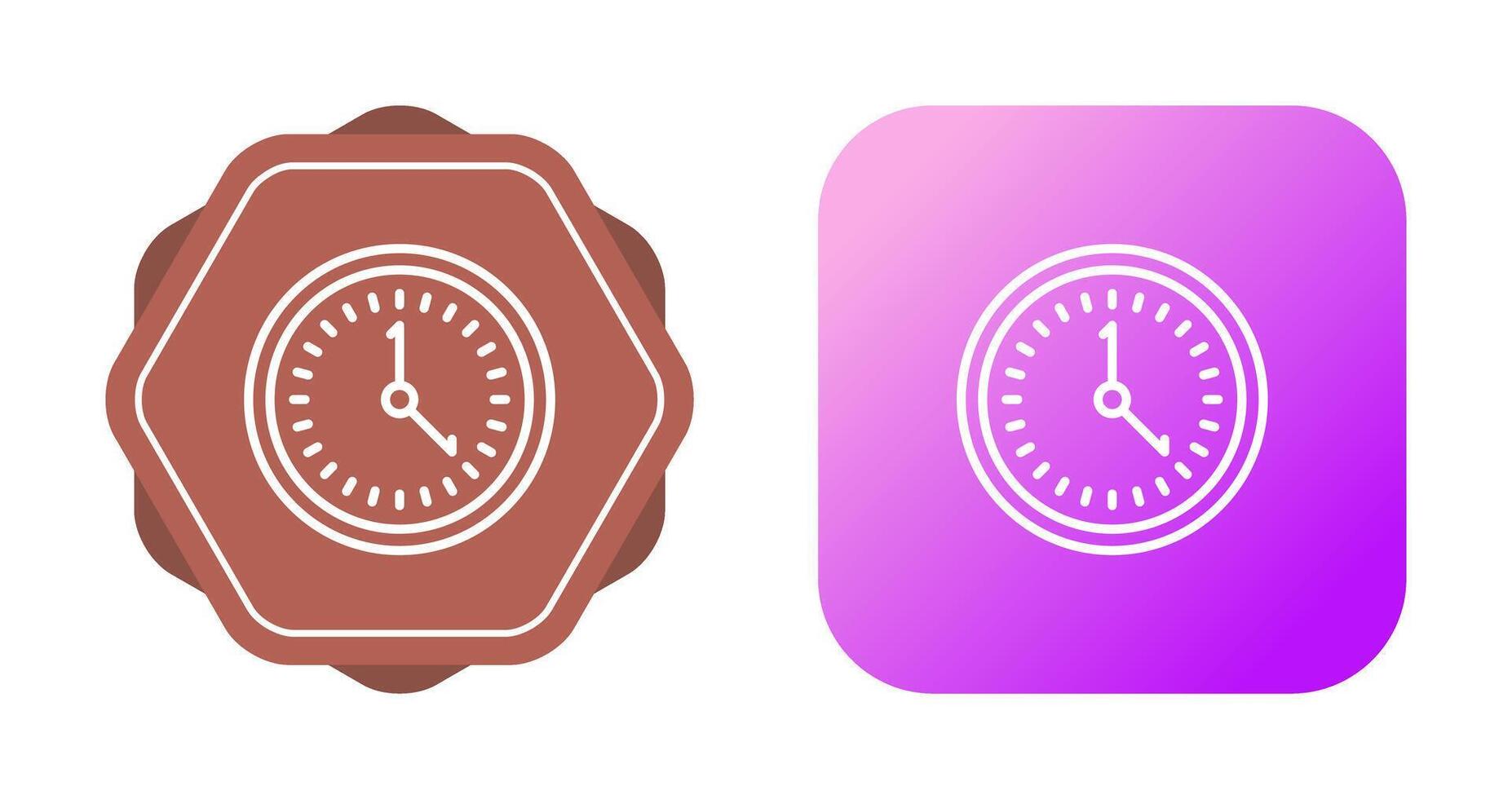 Clock Vector Icon