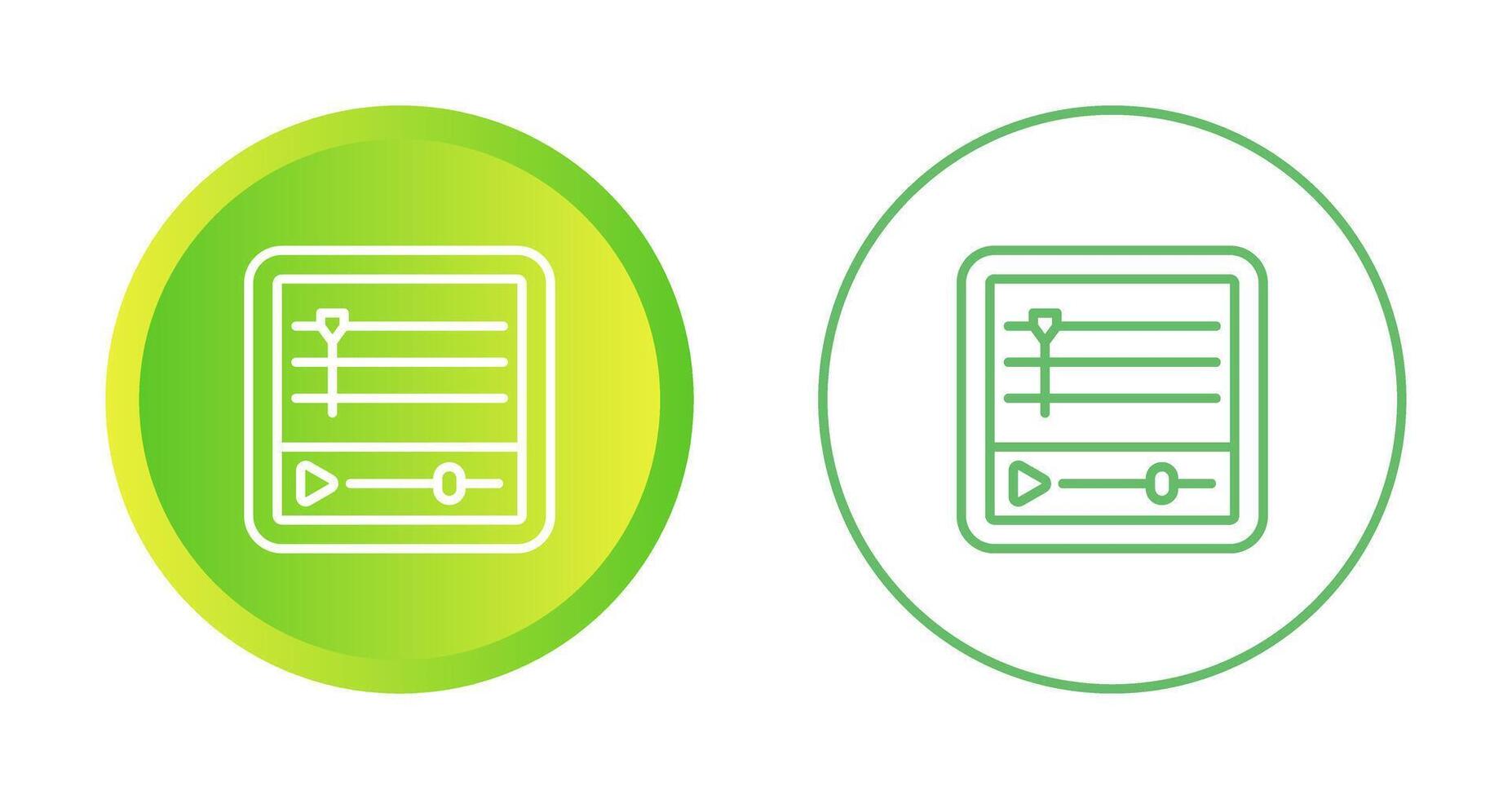 Timeline Vector Icon
