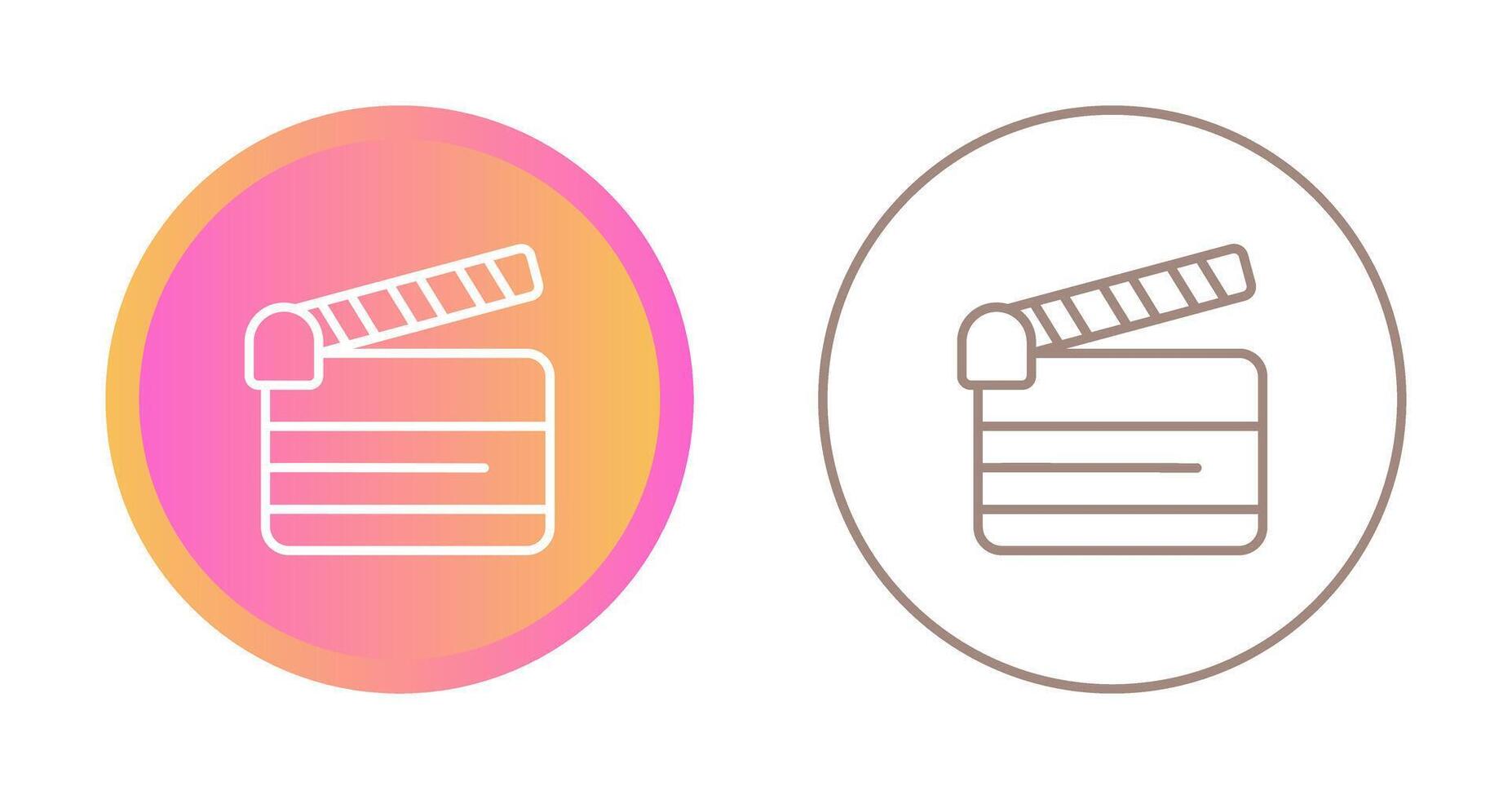 Clapperboard Vector Icon