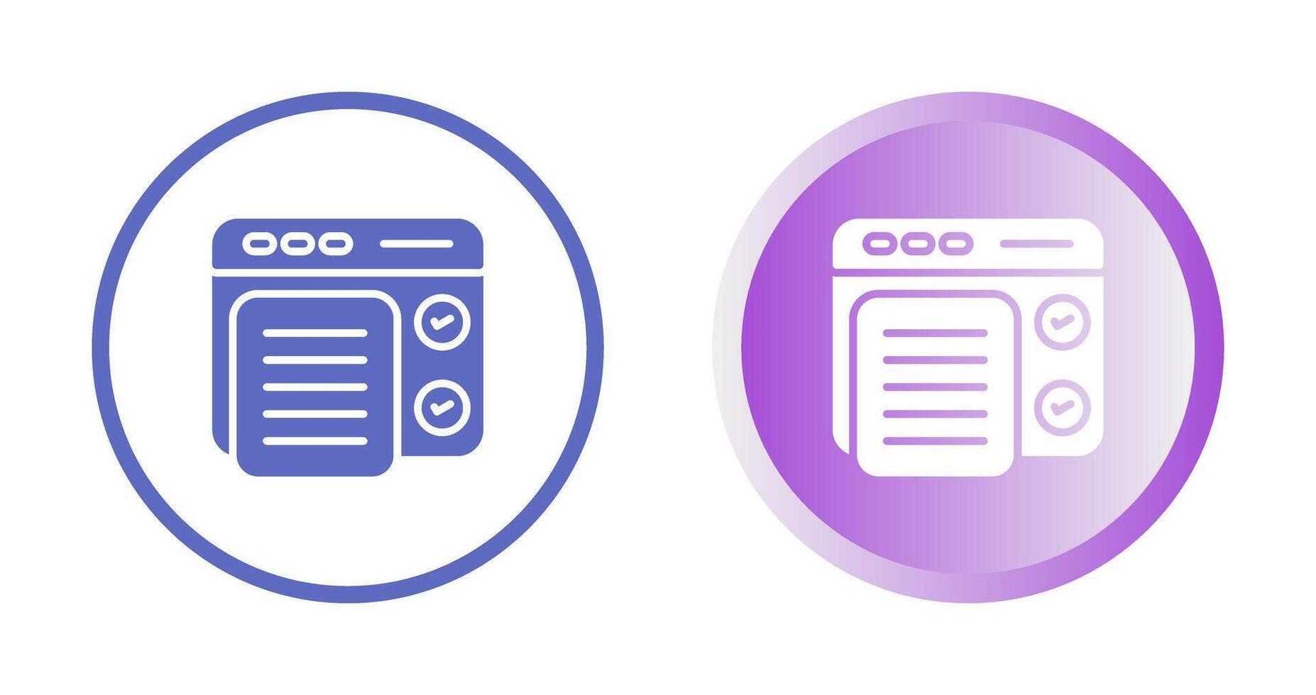Concept Testing Vector Icon