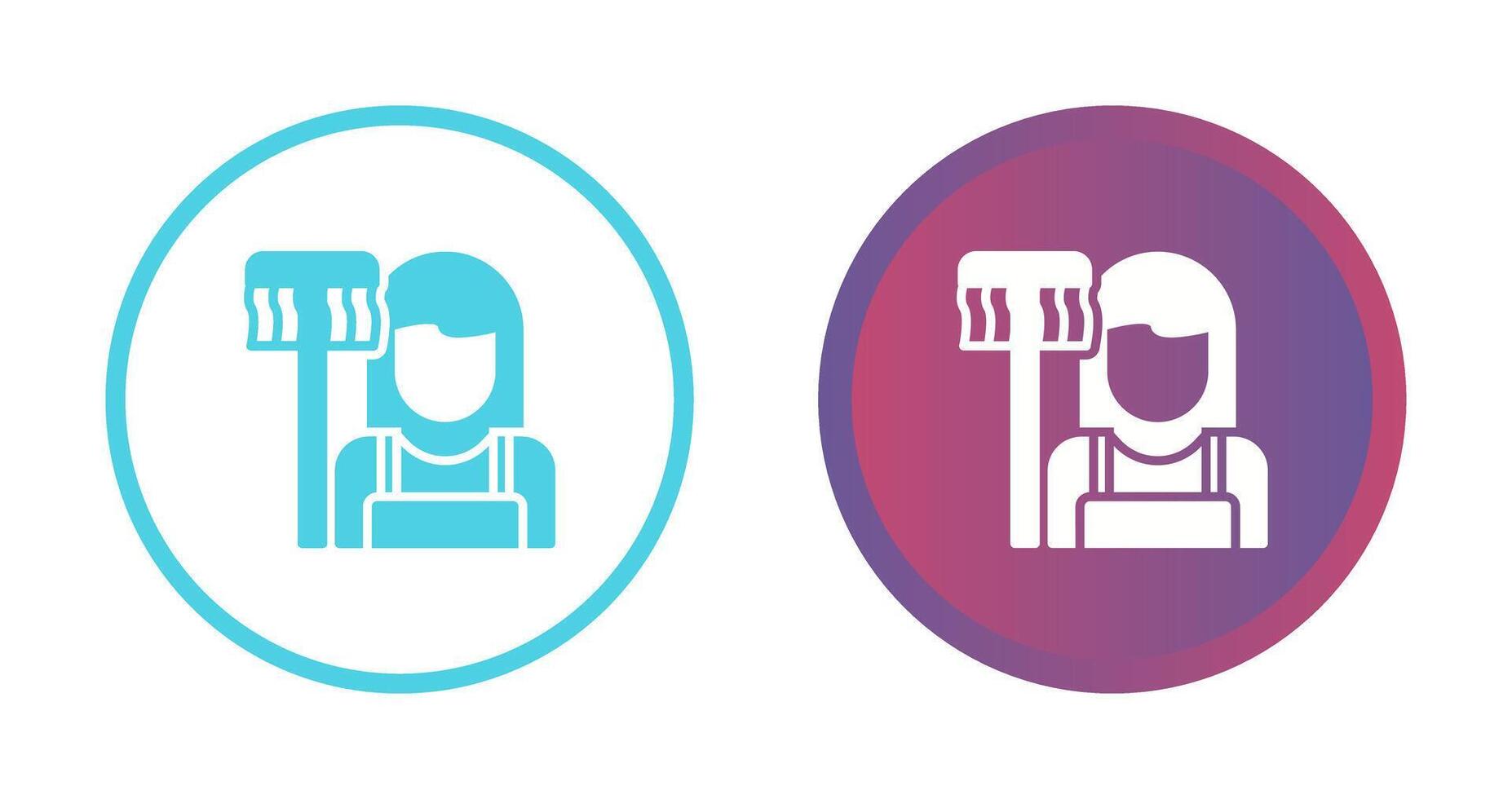 Housekeeper Vector Icon