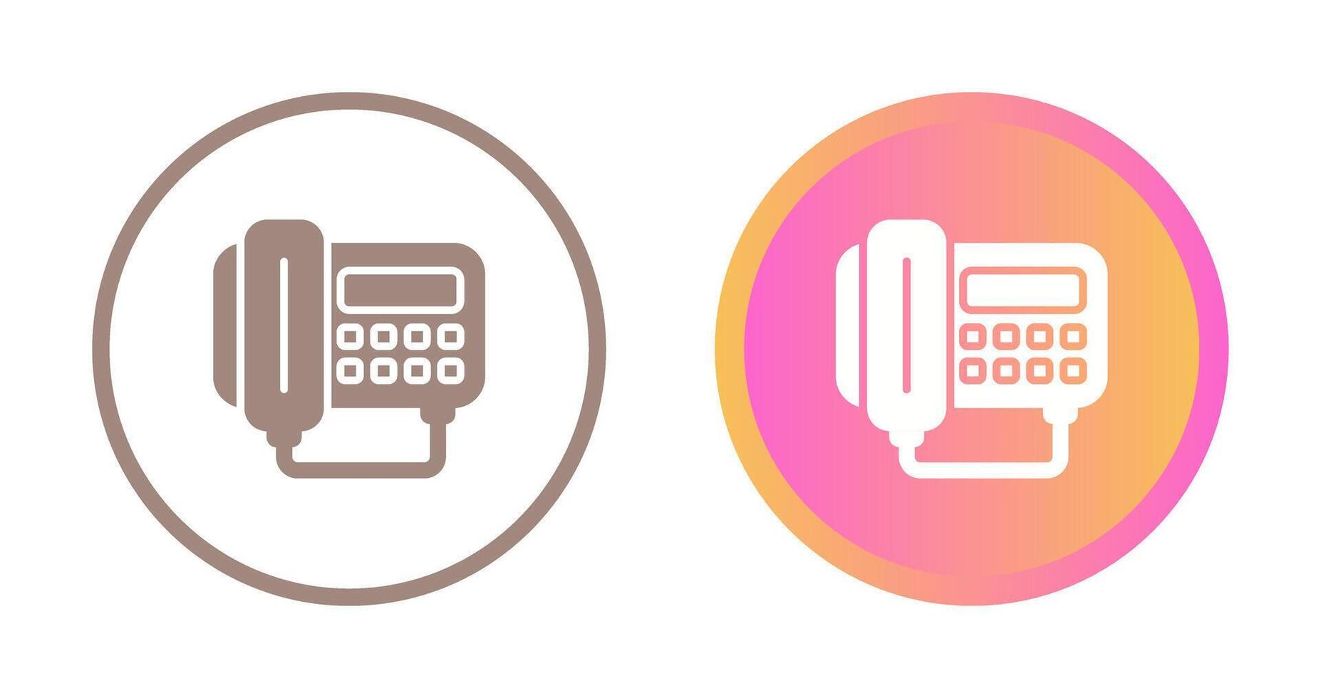 Fax Machine Vector Icon