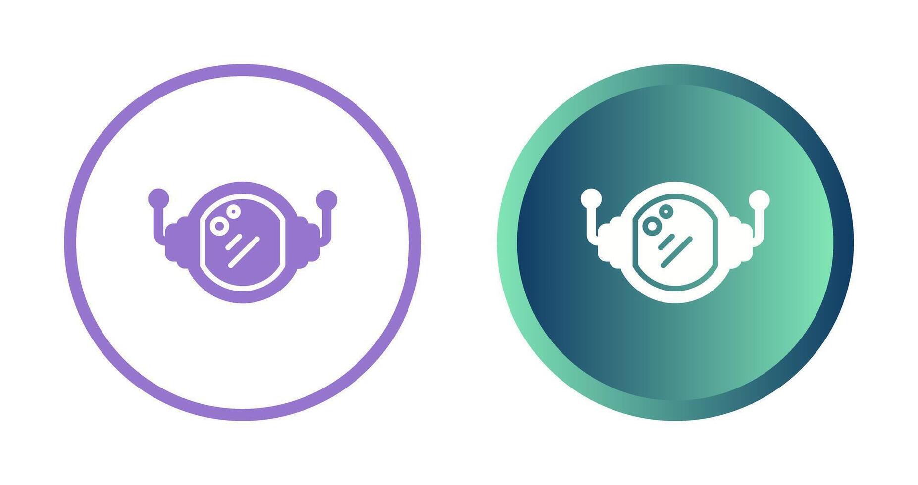 Astronaut Helmet Vector Icon