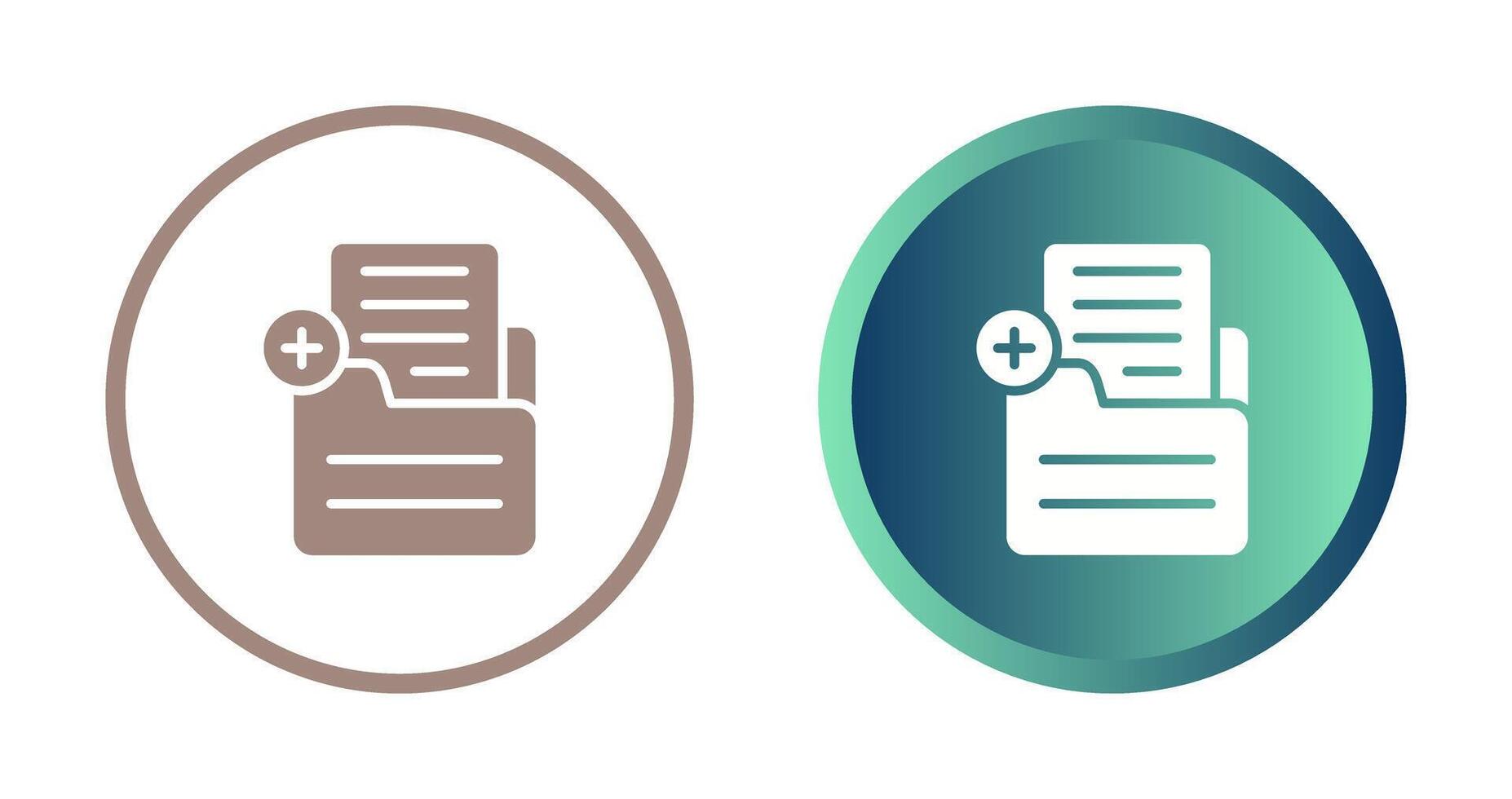 Document Add Vector Icon