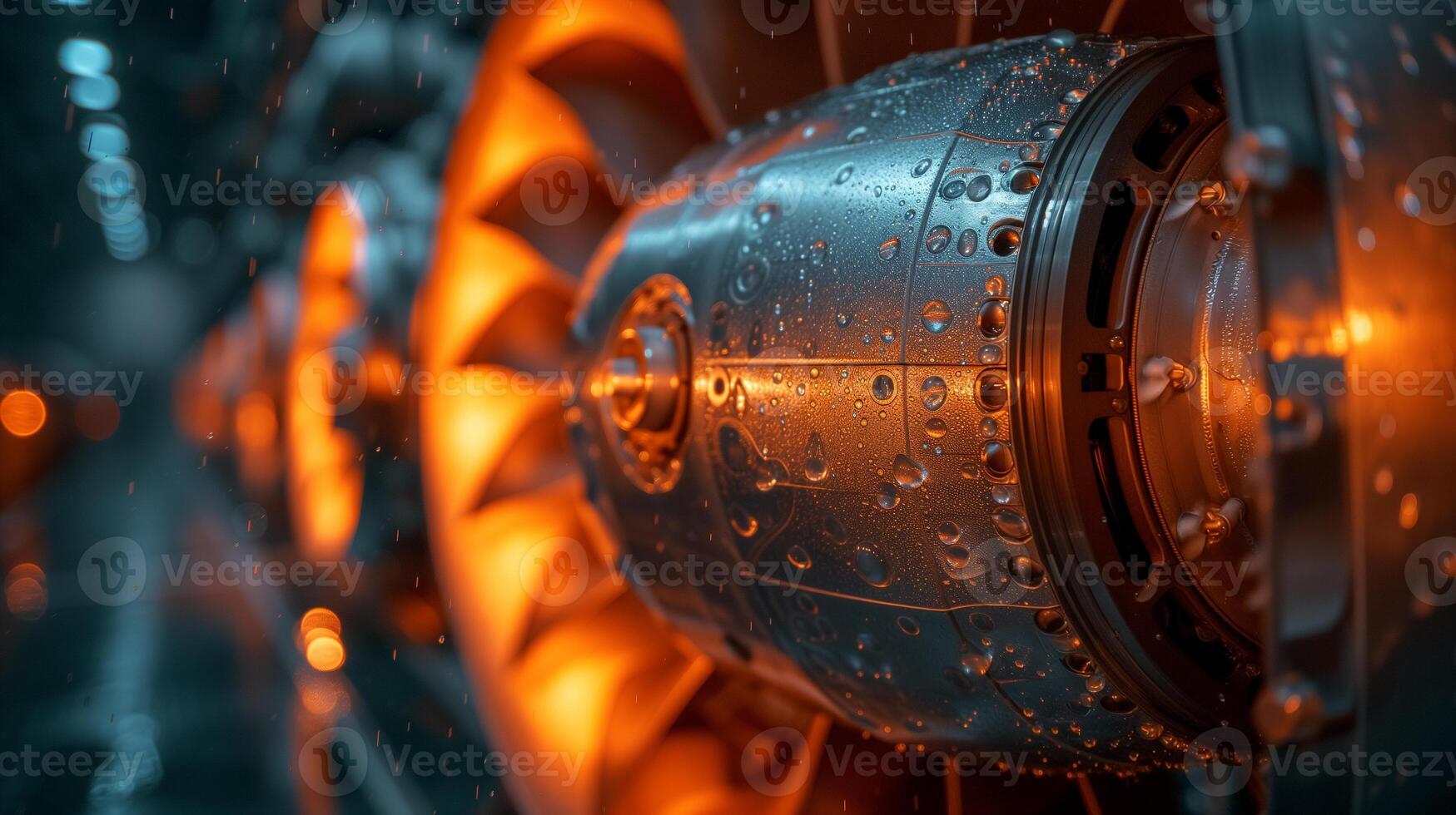 AI generated Precision Engineering.  The Heart of Modern Machinery photo