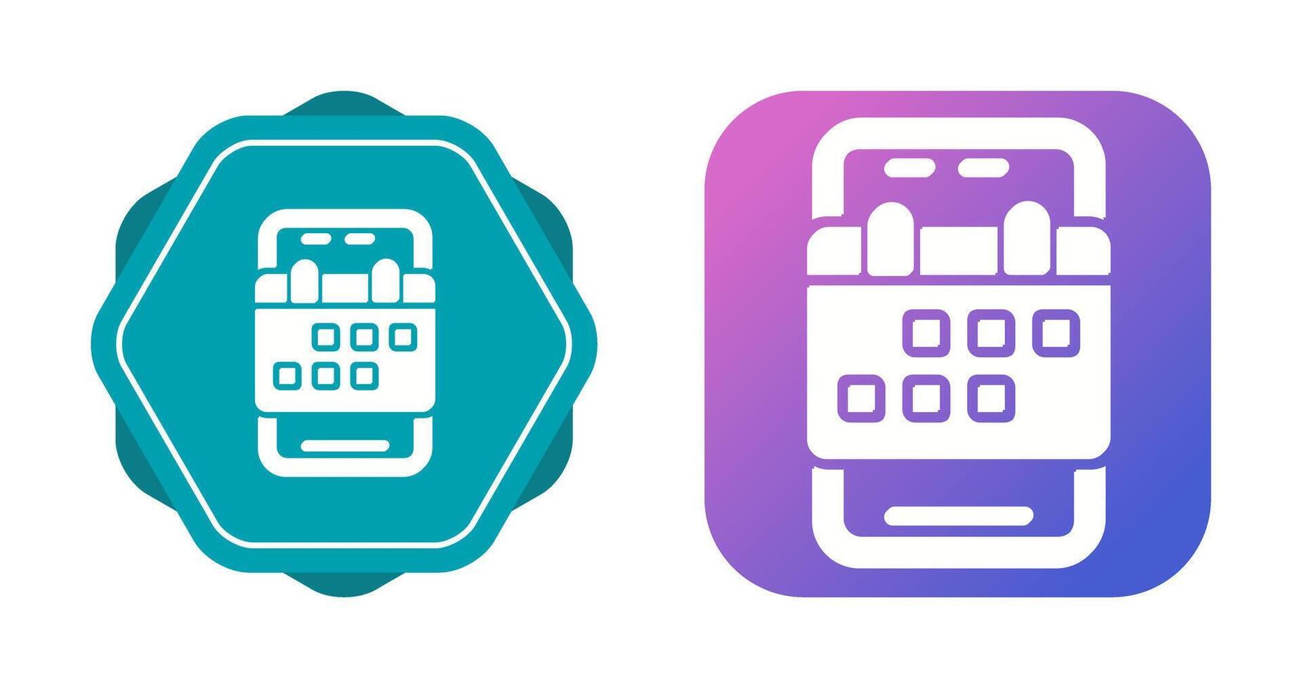 Booking App Vector Icon