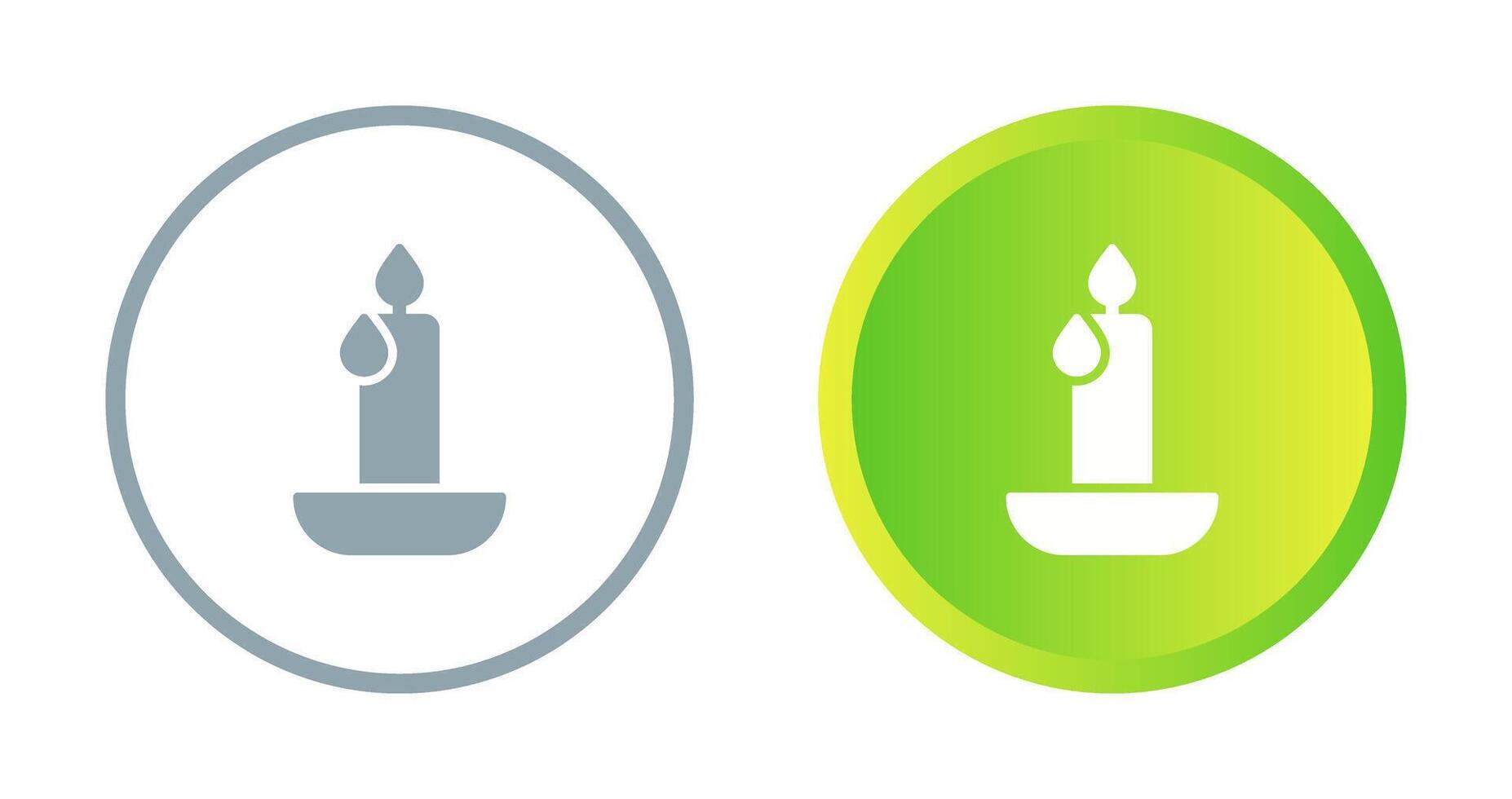 Emergency candle Vector Icon