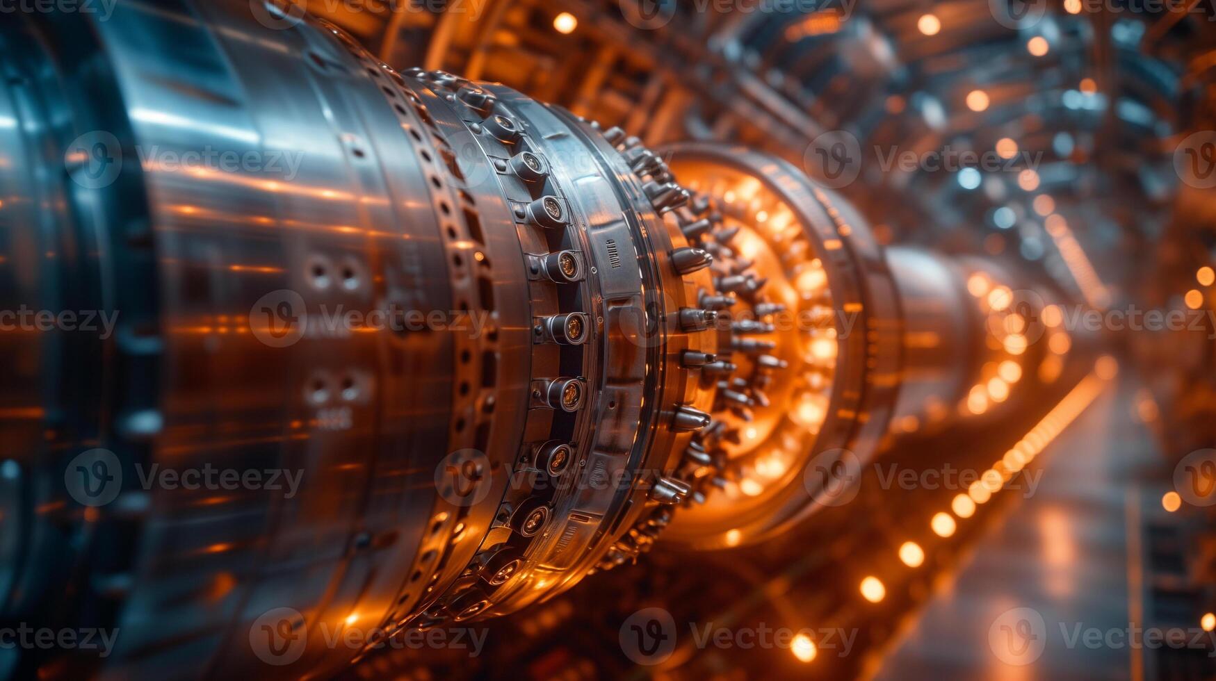 AI generated Precision Engineering.  The Heart of Modern Machinery photo