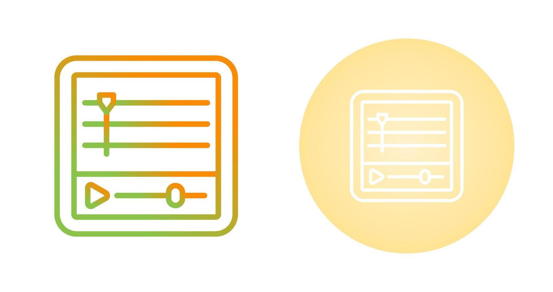 Timeline Vector Icon