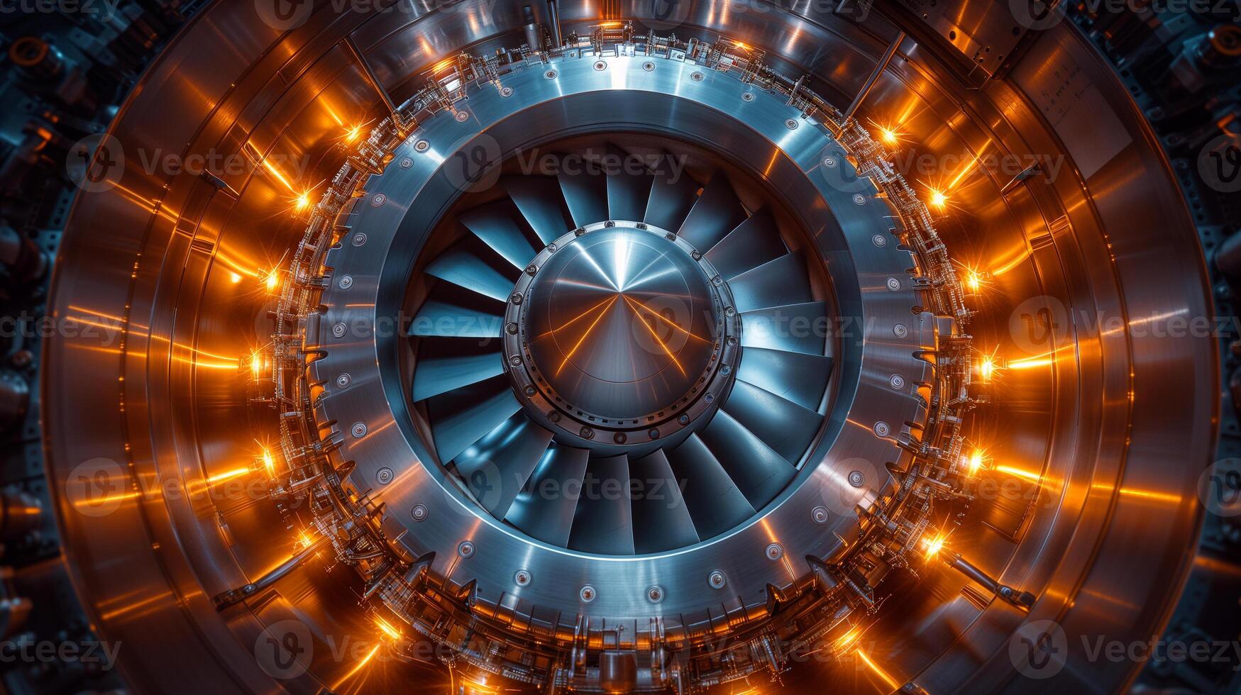 AI generated Precision Engineering.  The Heart of Modern Machinery photo