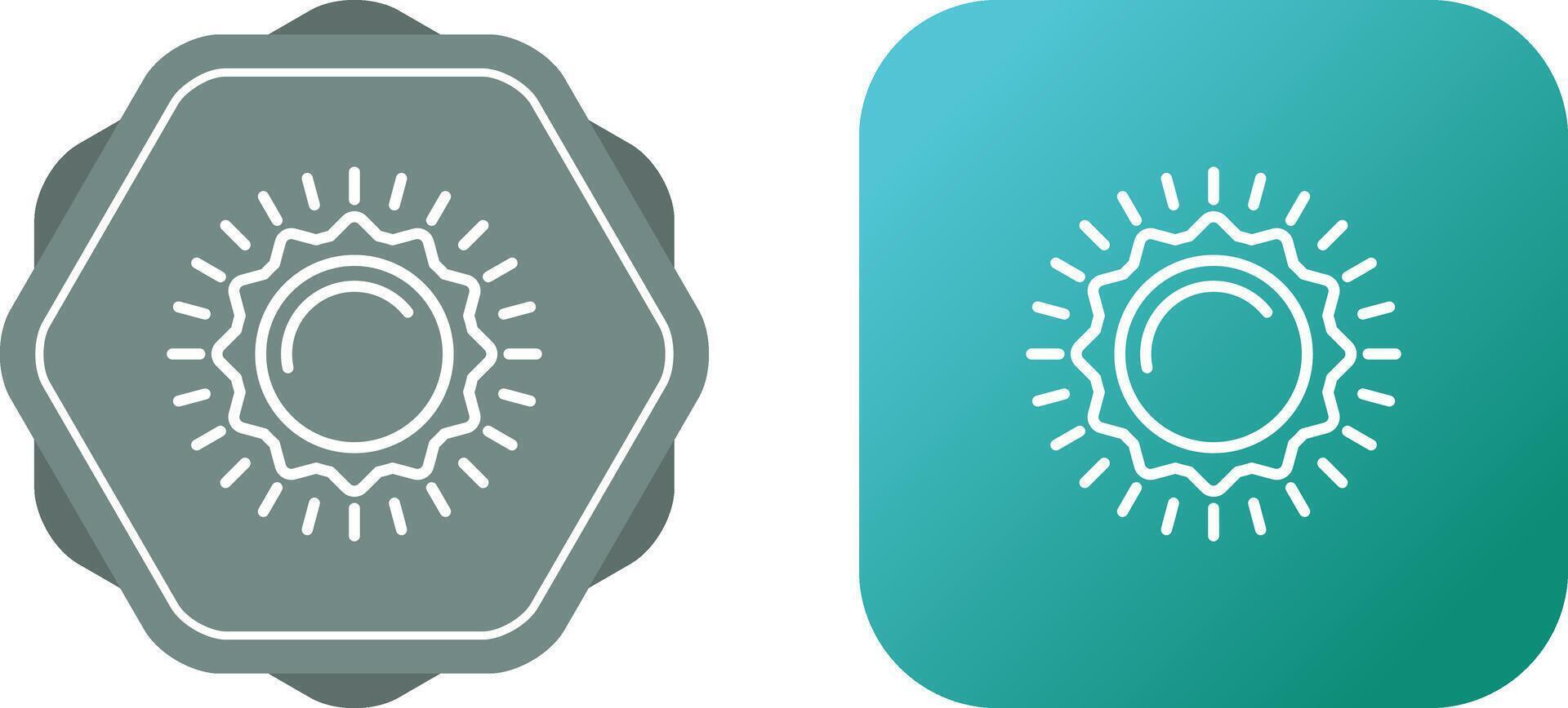 Sun Vector Icon