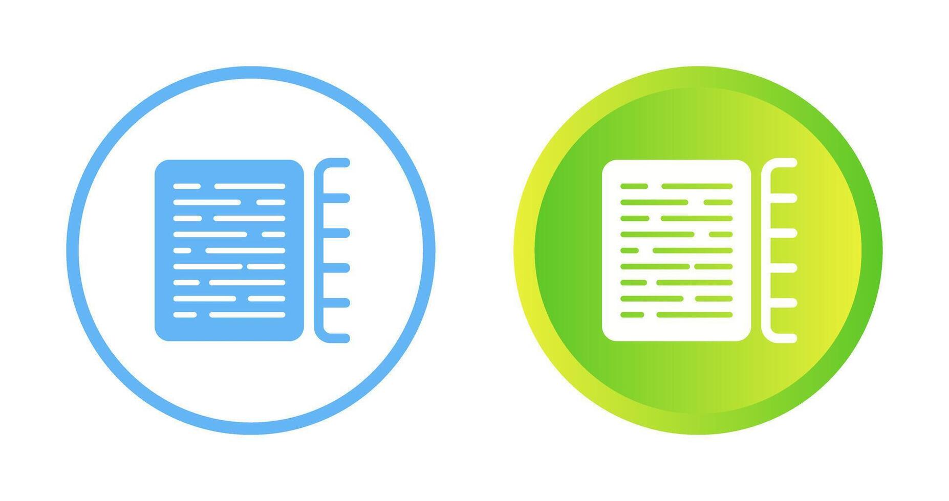 Document Indexing Vector Icon