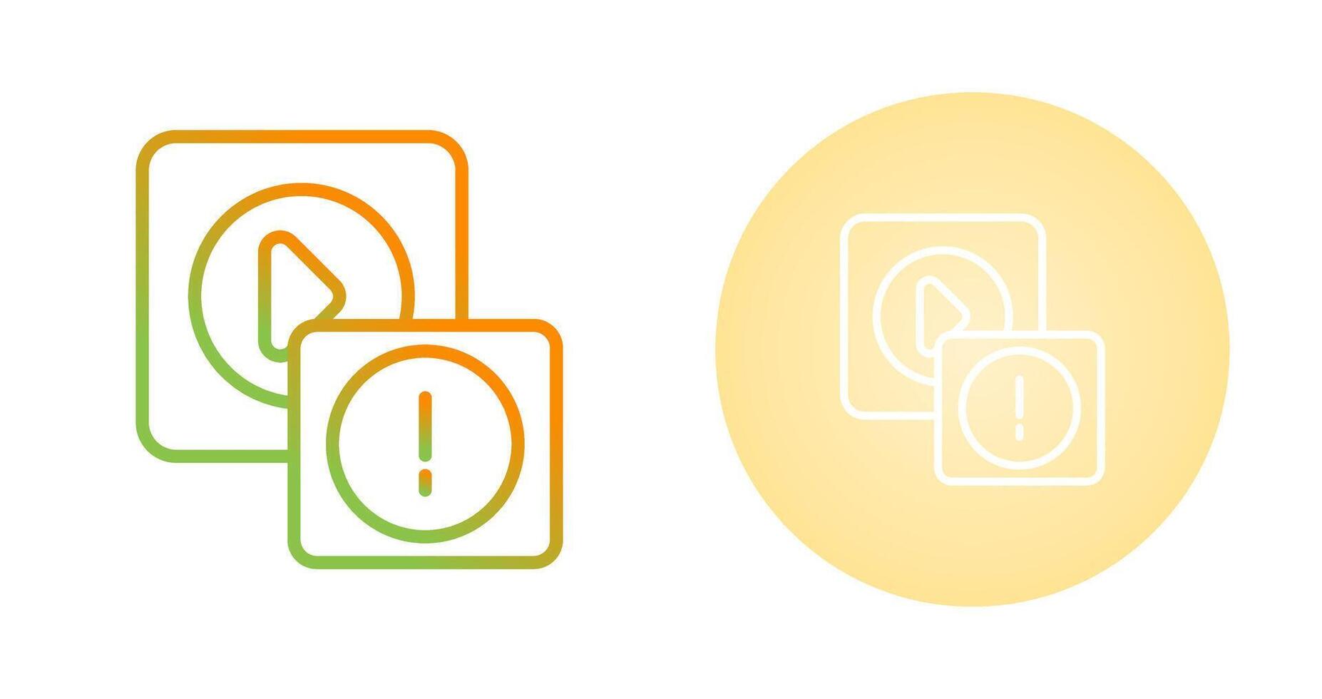 Error Vector Icon