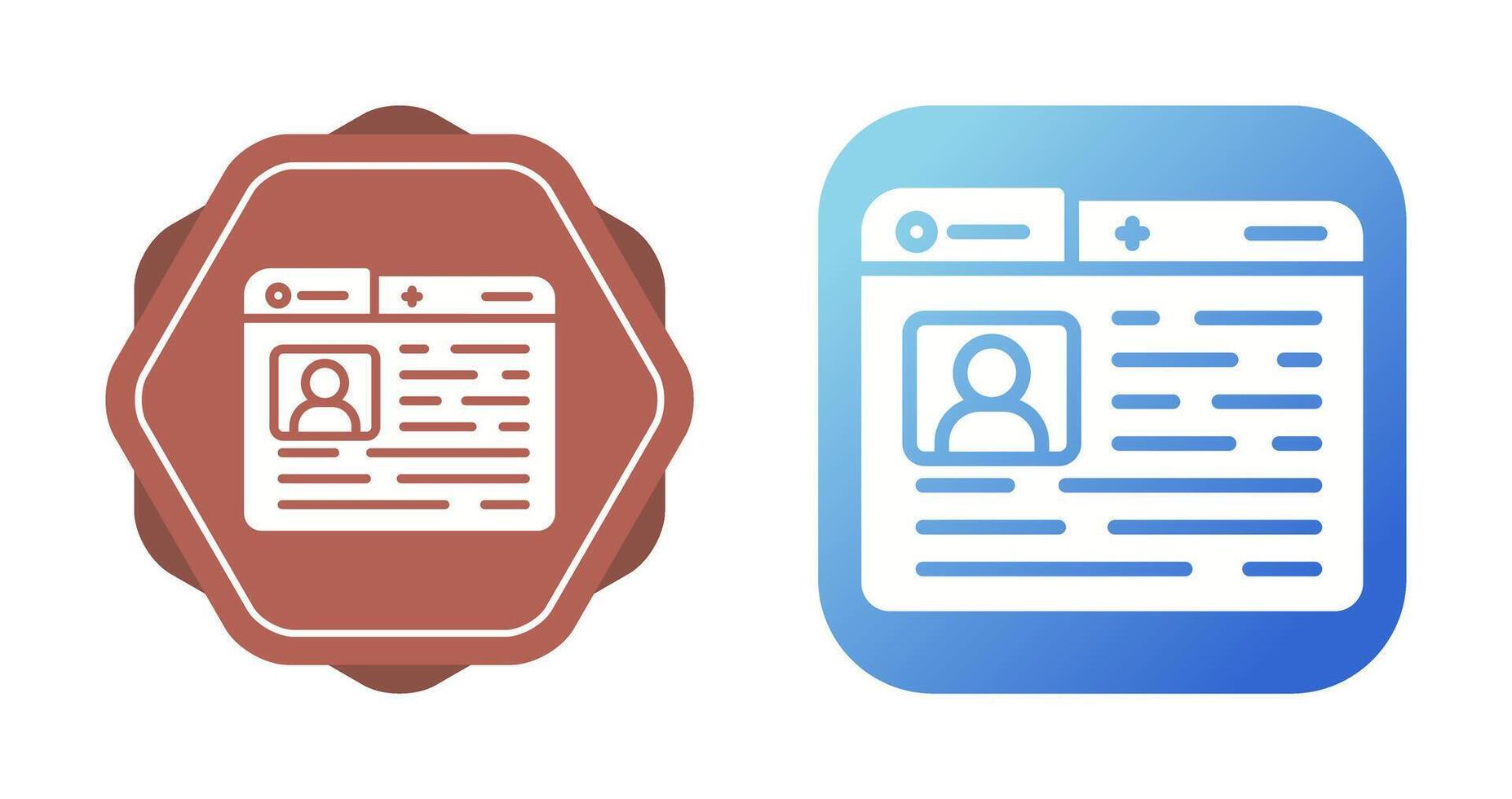 Profile Vector Icon