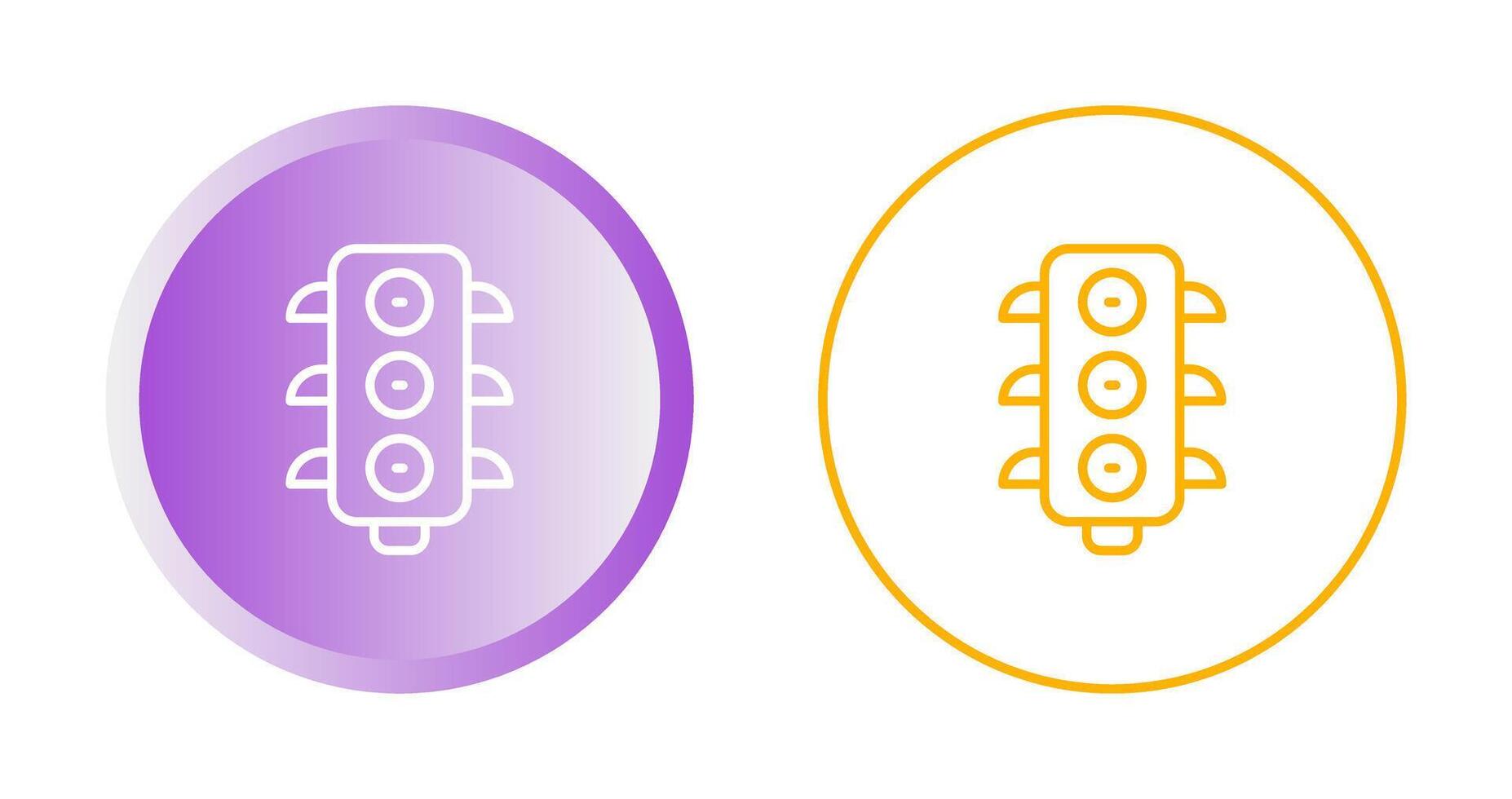 Traffic Lights Vector Icon