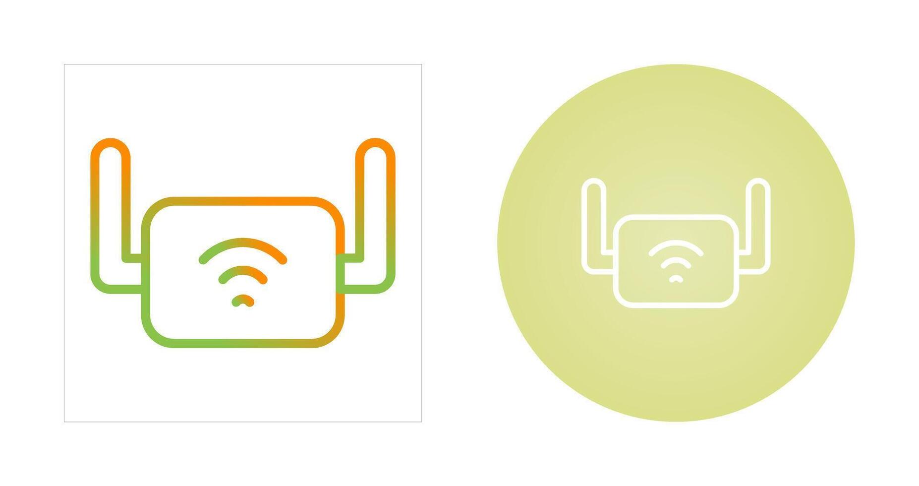 Wi-Fi Range Extender Vector Icon