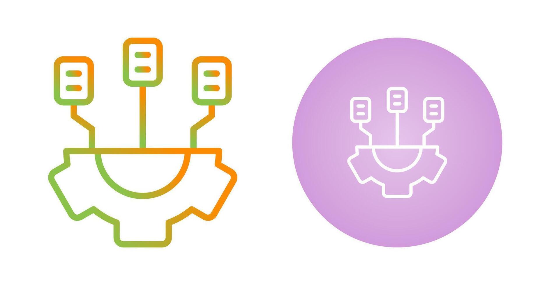 Infrastructure as a Service Vector Icon