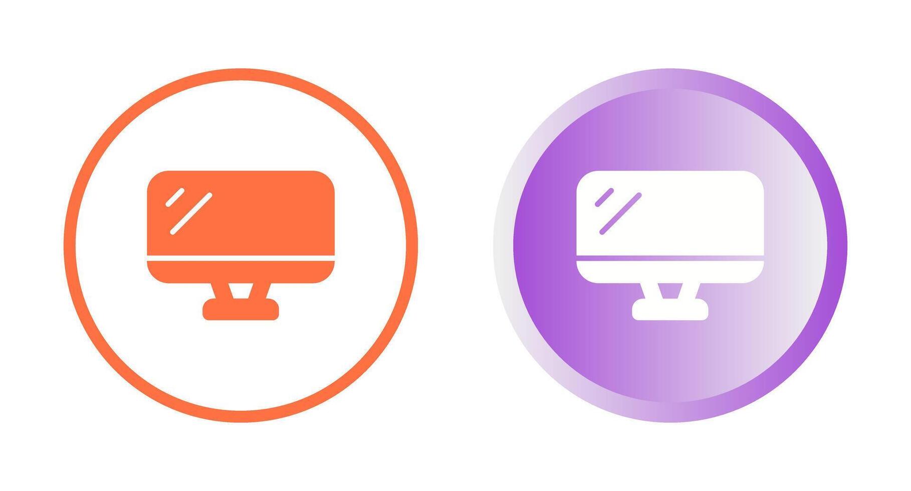 Monitor Vector Icon