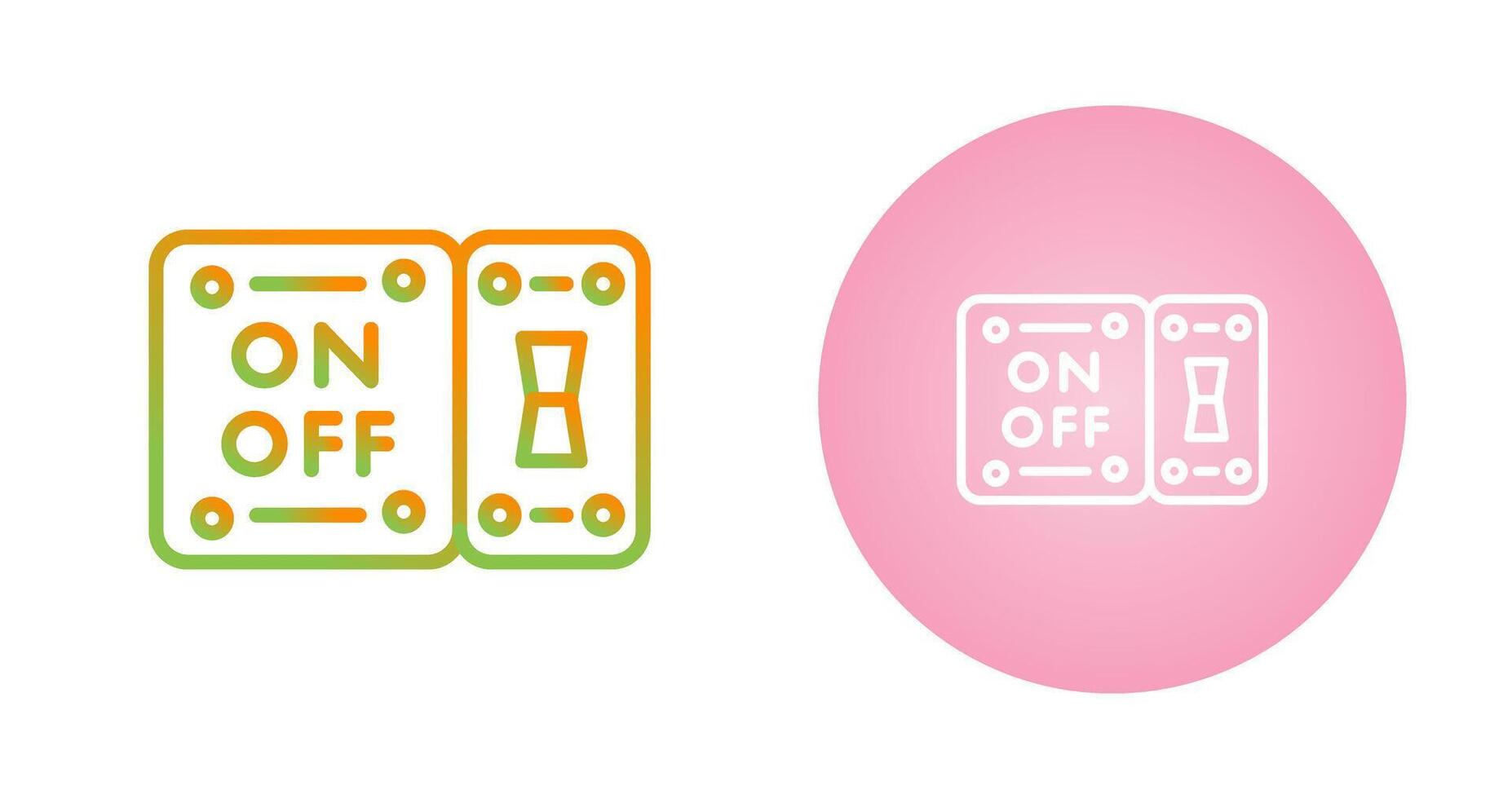 Light Switch Vector Icon