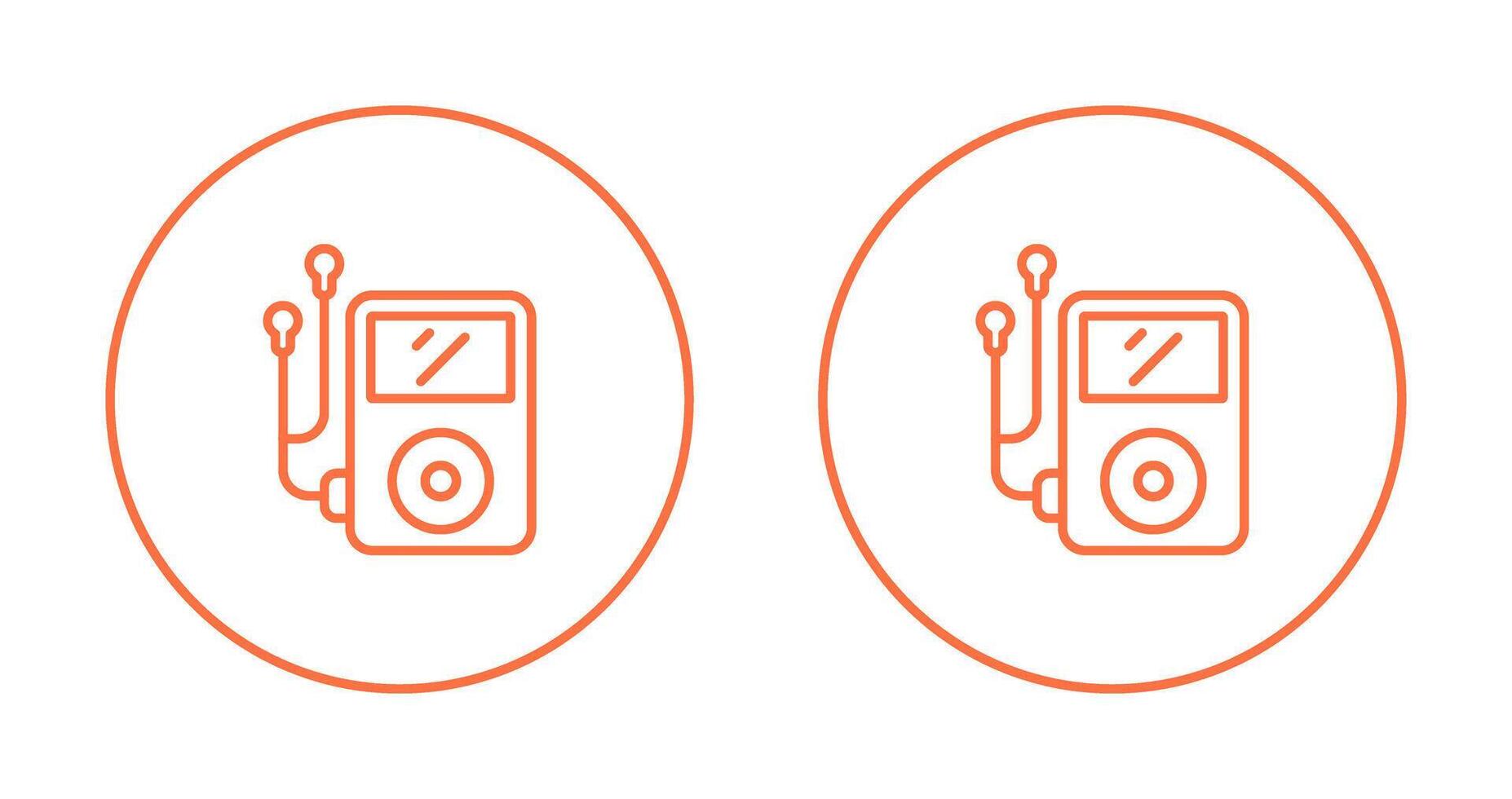 MP3 Player Vector Icon