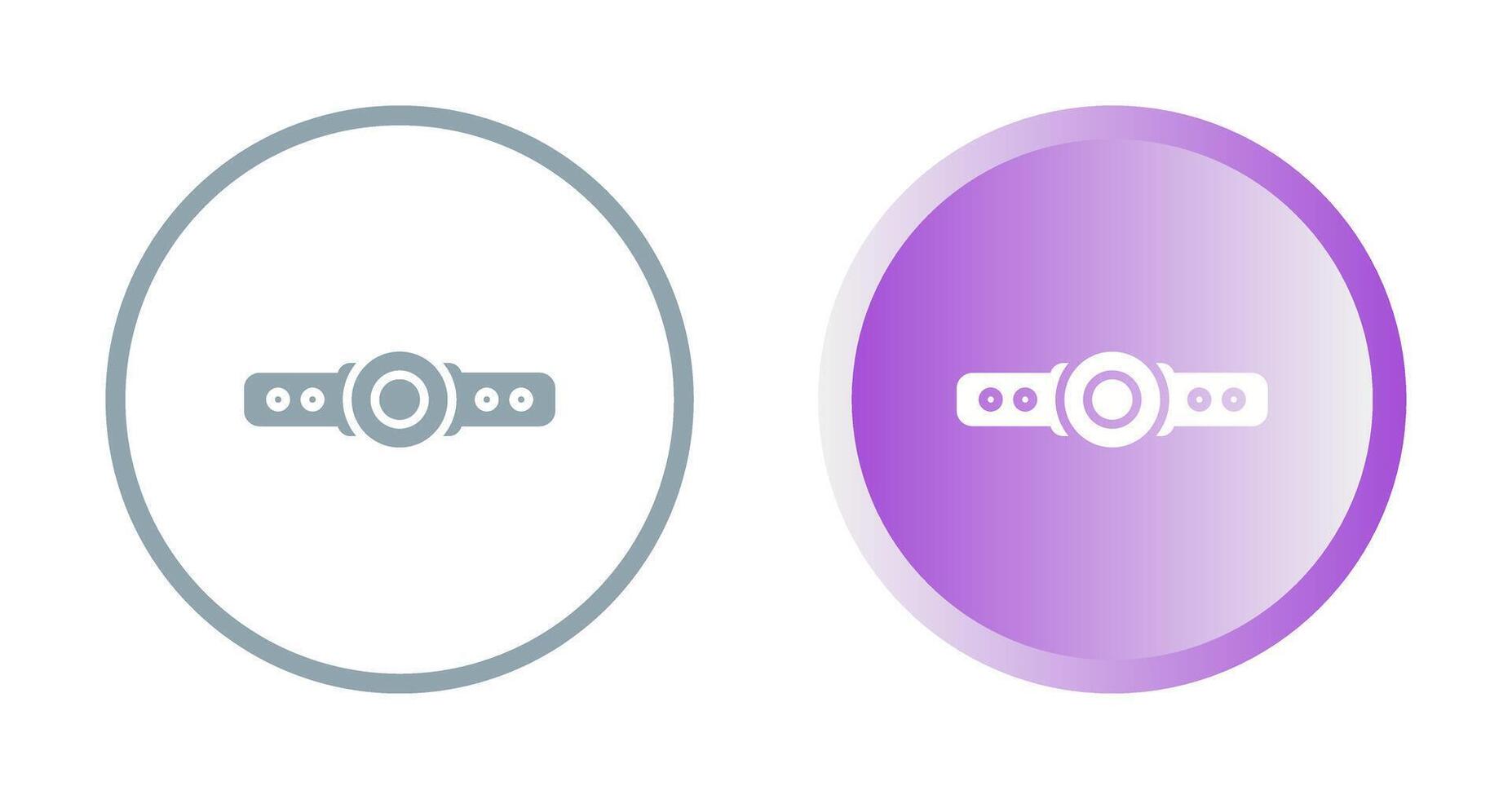 Headlamp Vector Icon
