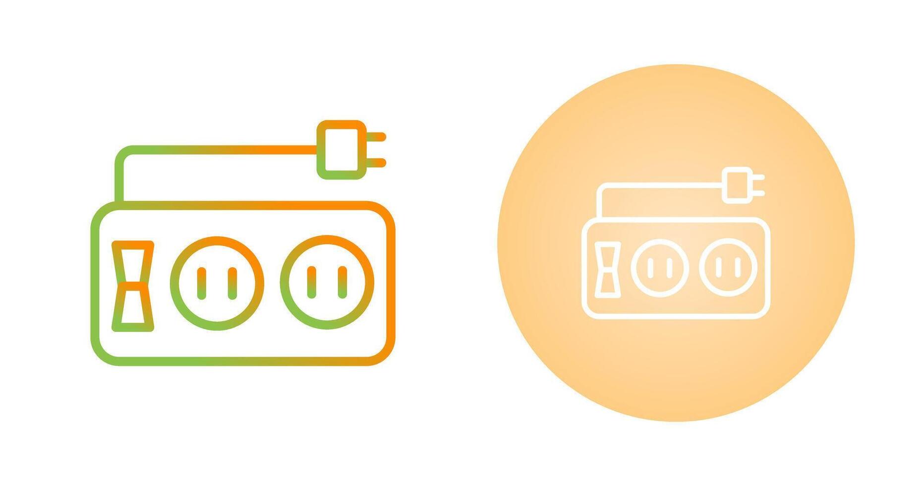 Power Strip Vector Icon