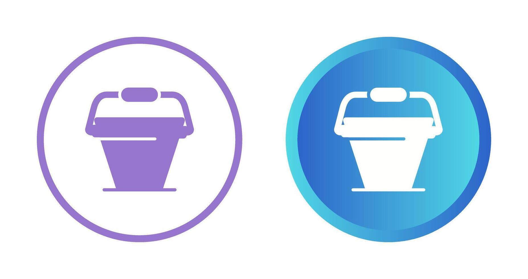 Bucket Vector Icon
