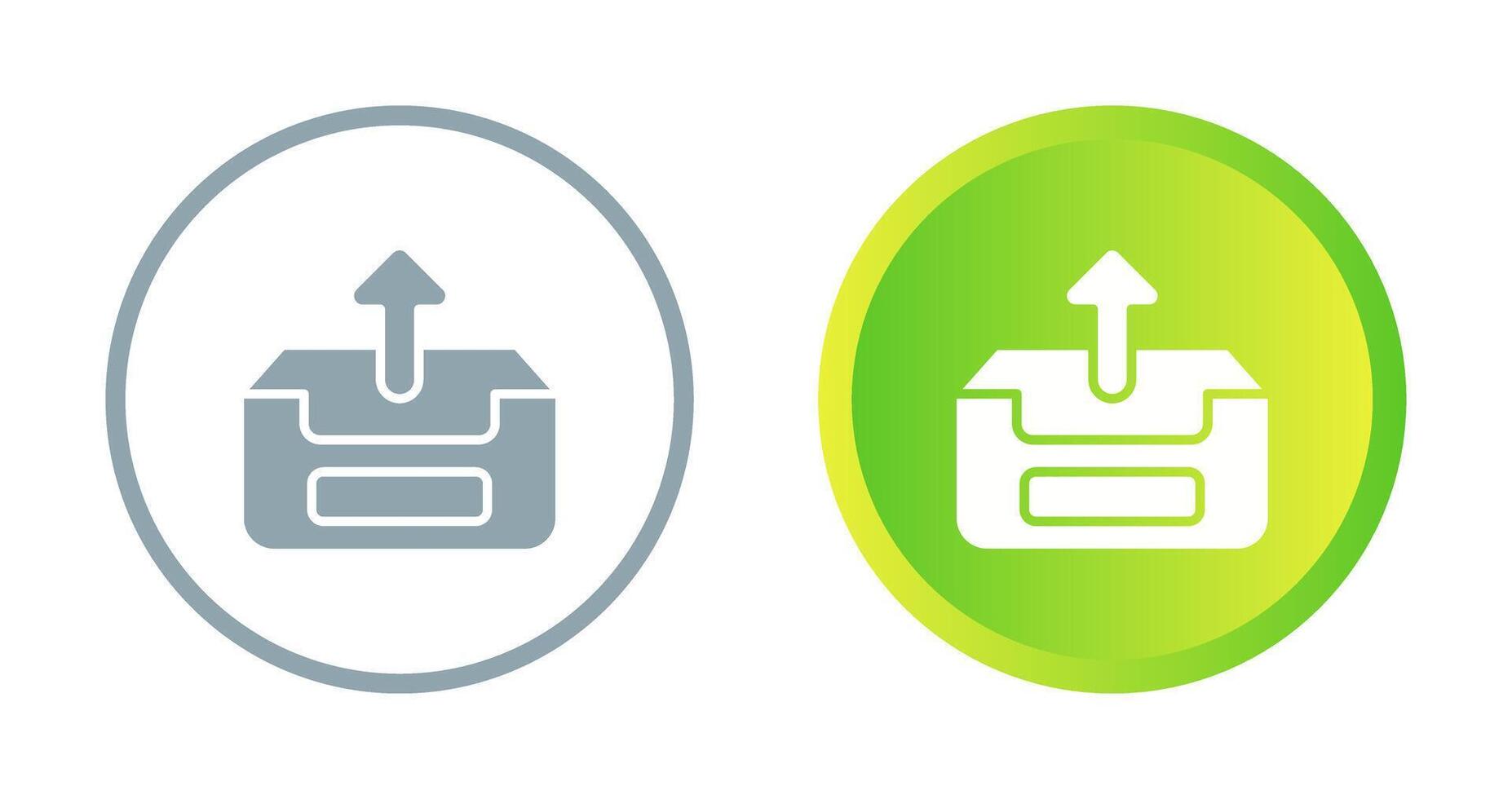 Outbox Vector Icon