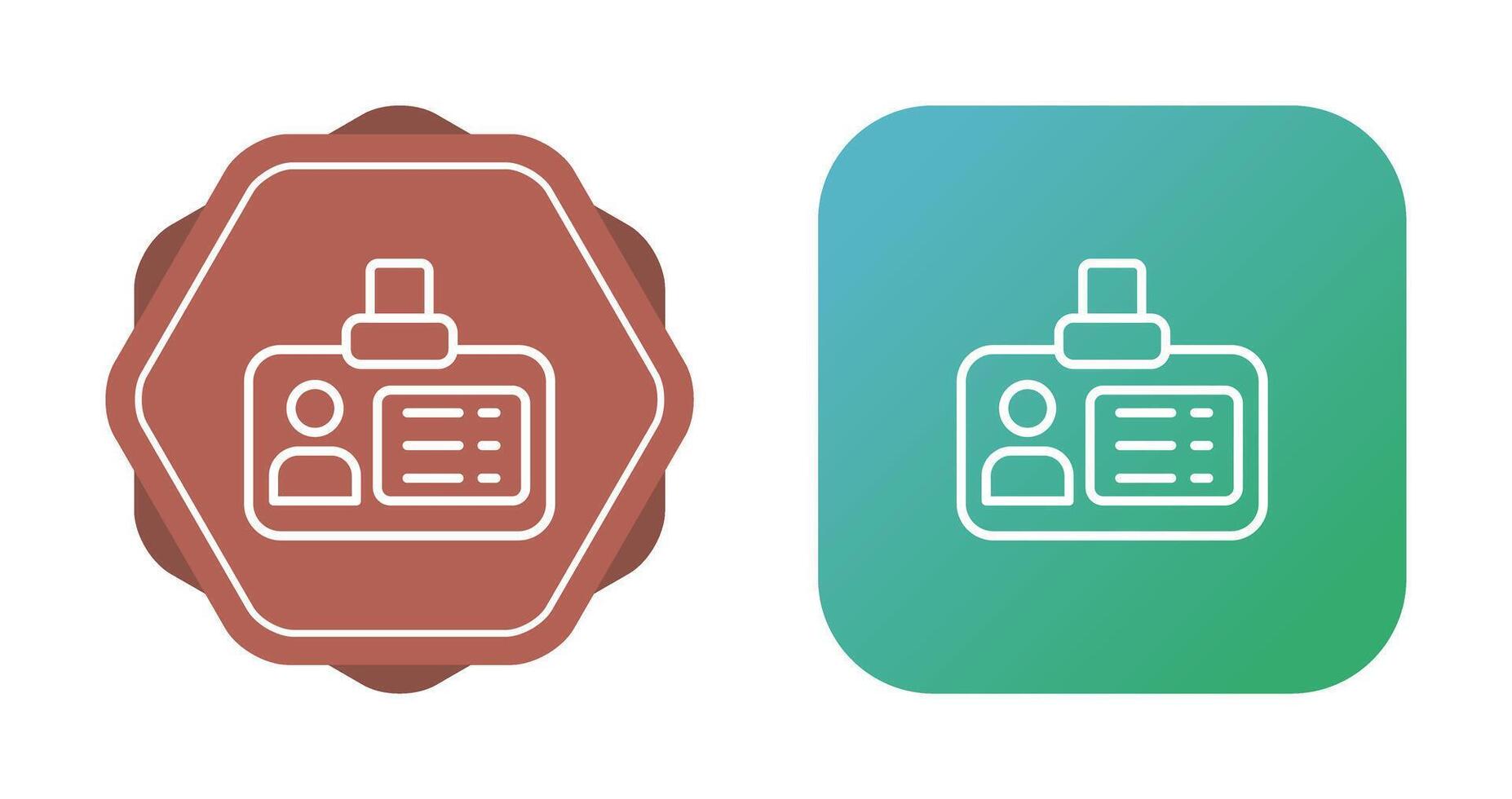 Id Card Vector Icon