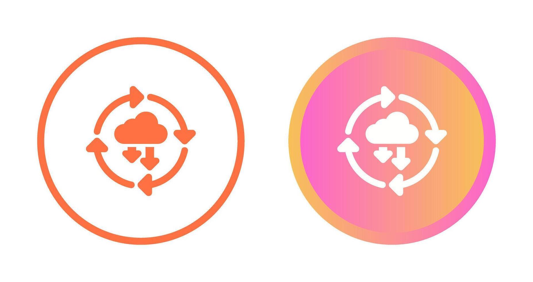 Continuous Deployment Vector Icon