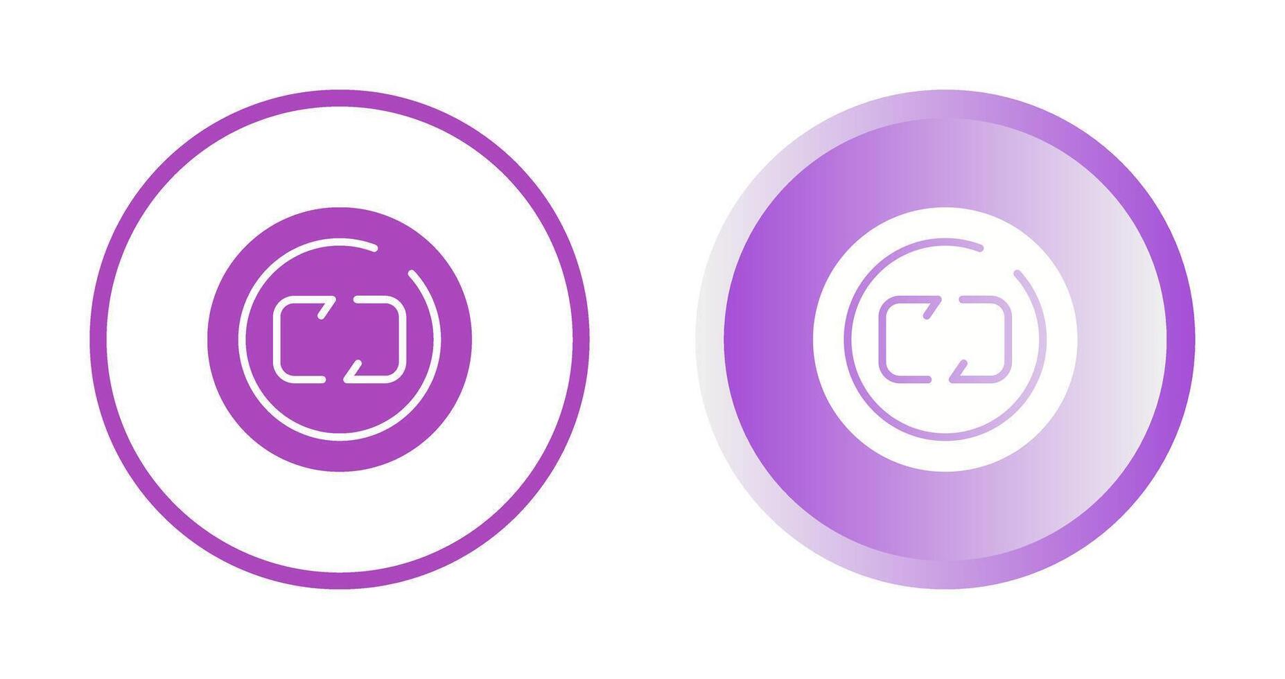 Repeat Circle Vector Icon