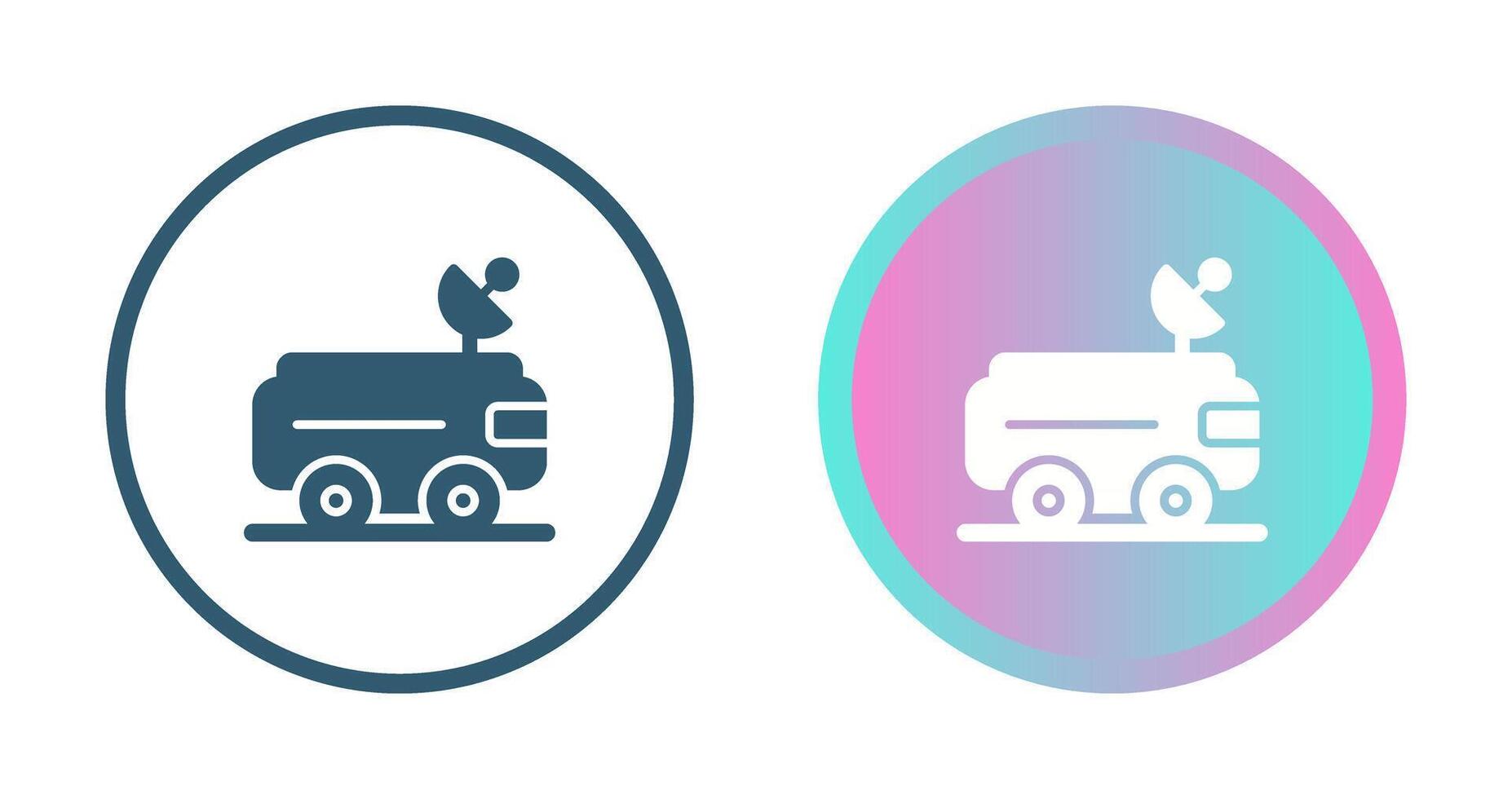 Mars Rover Vector Icon